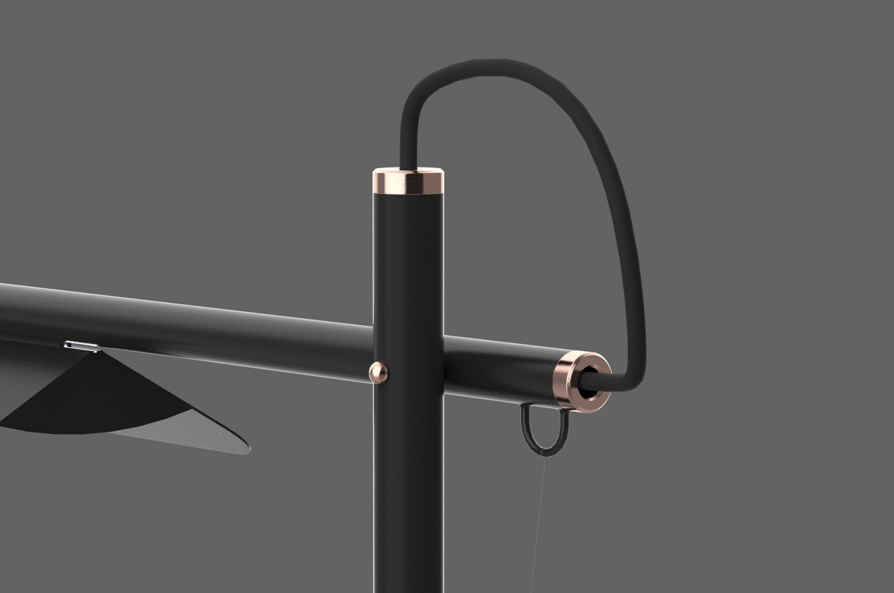 Desk lamp，concise，product design，Appearance design，delicate，QUELLE，