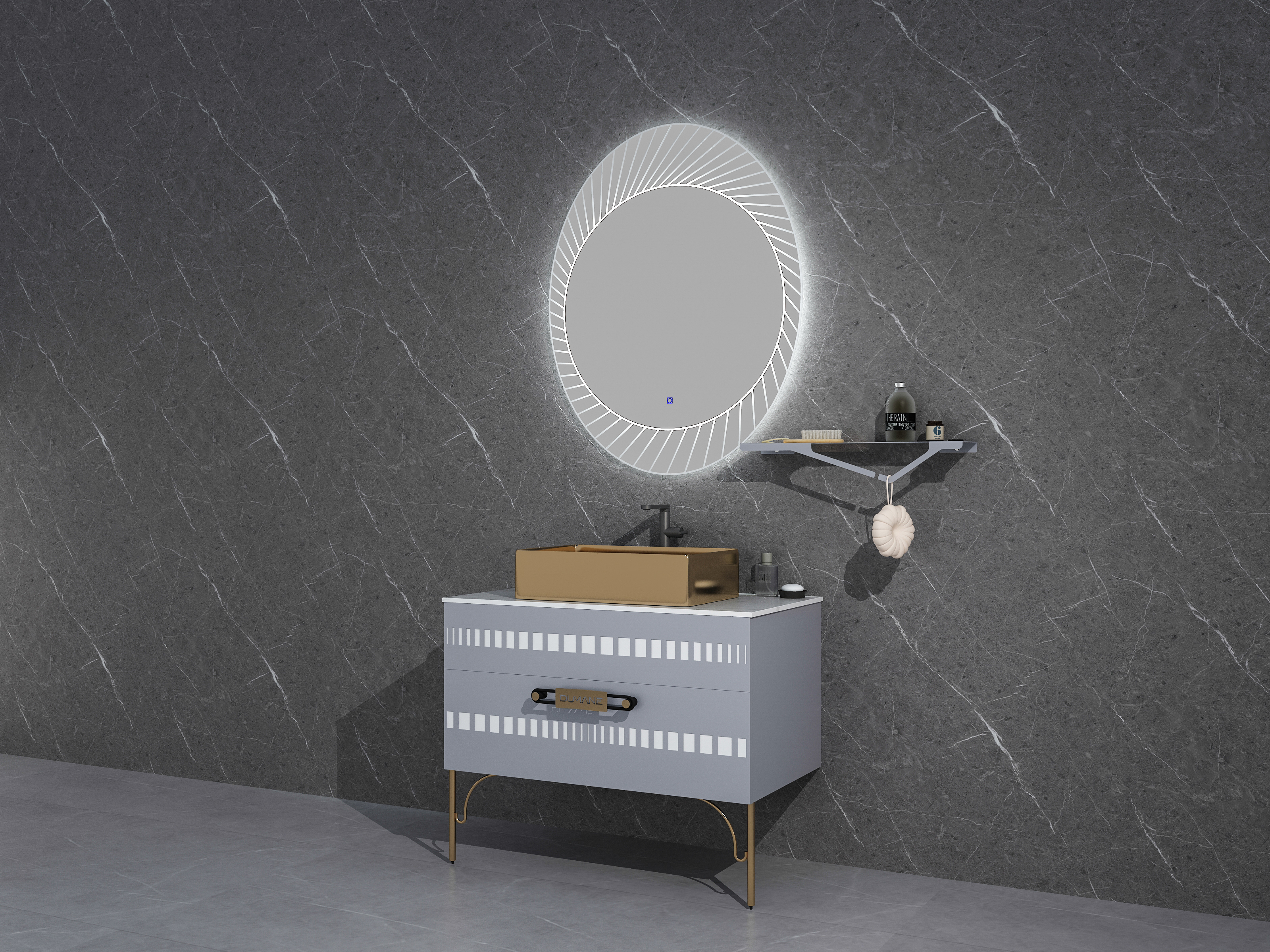 Stainless steel bathroom cabinet，Bathroom cabinet，Wash basin，Wash basin，product design，bathroom，