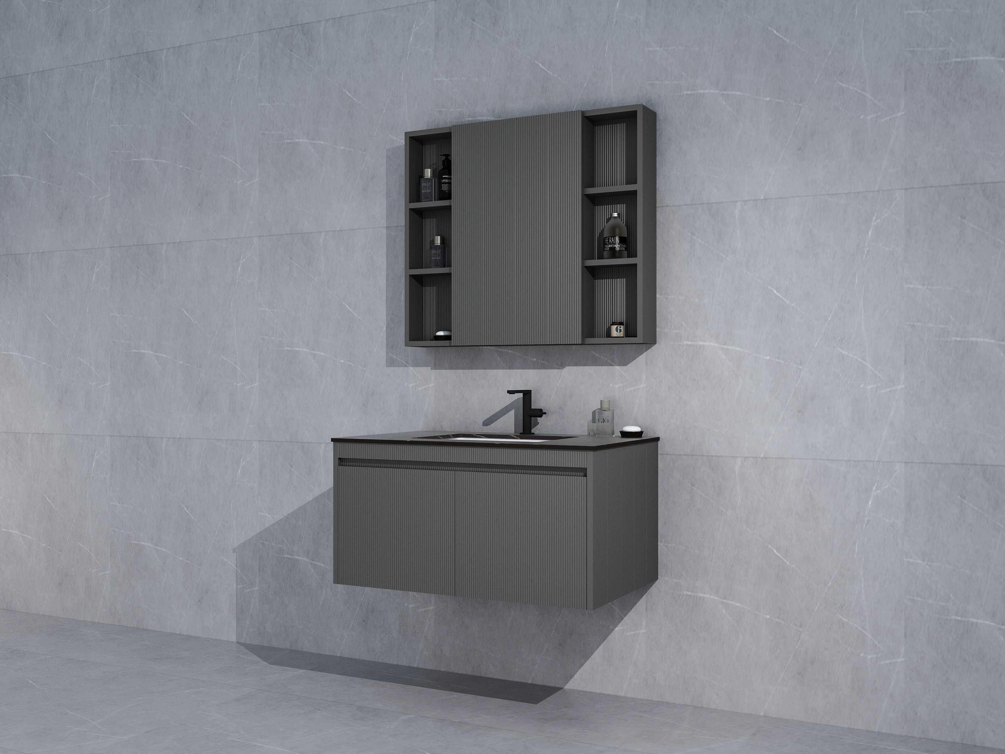 Stainless steel bathroom cabinet，Bathroom cabinet，Wash basin，Wash basin，product design，bathroom，