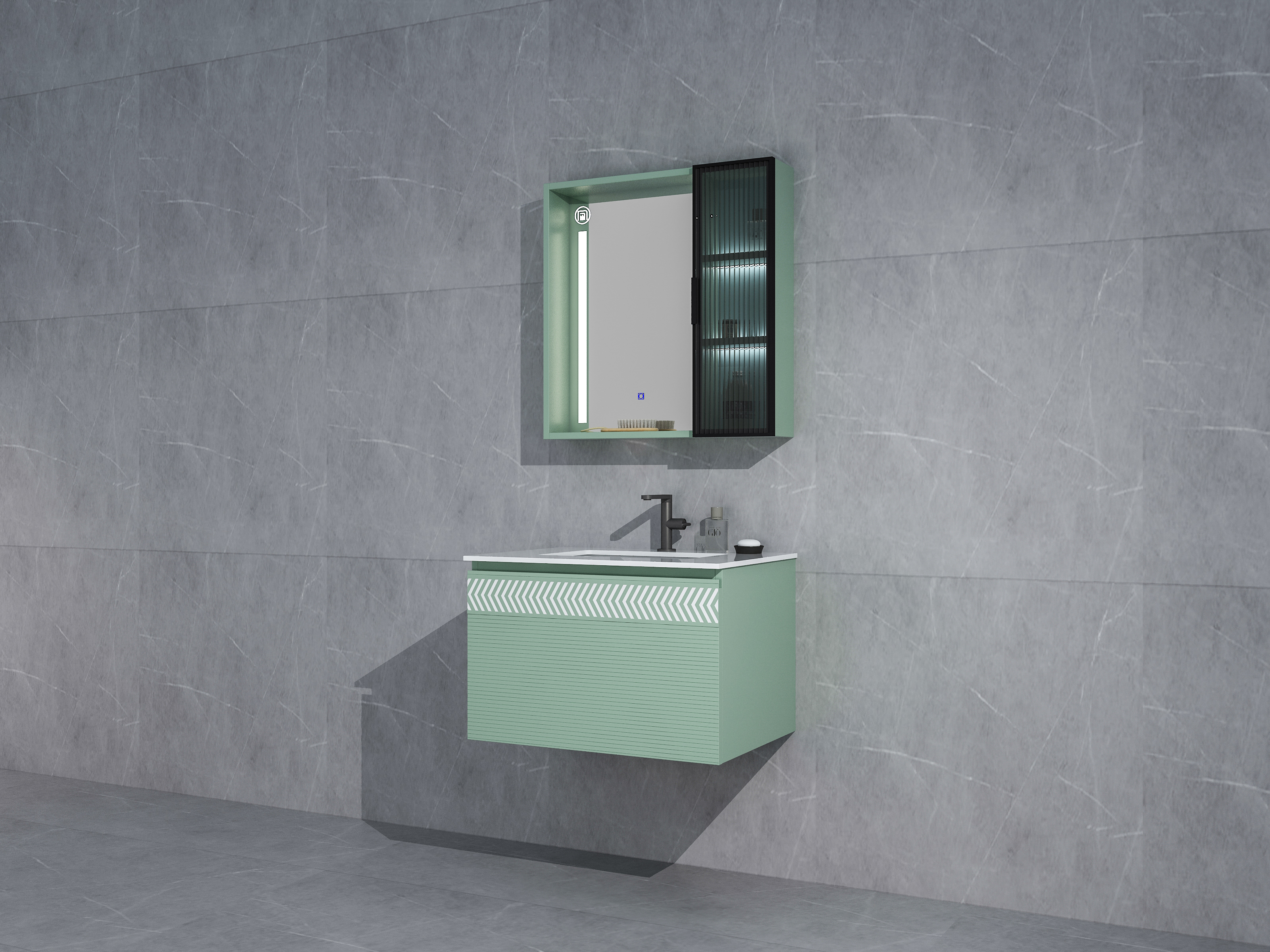 Stainless steel bathroom cabinet，Bathroom cabinet，Wash basin，Wash basin，product design，bathroom，