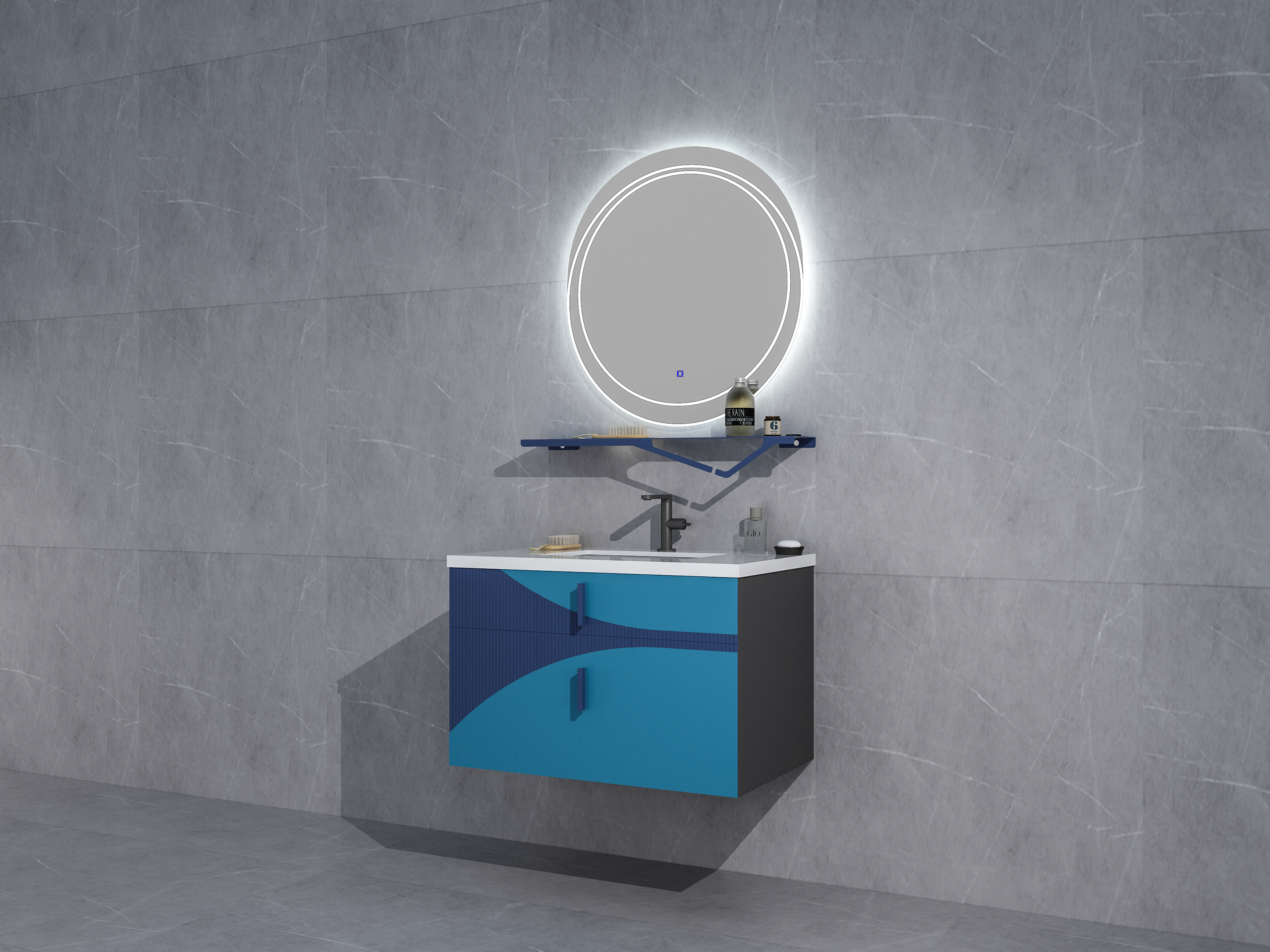 Stainless steel bathroom cabinet，Bathroom cabinet，Wash basin，Wash basin，product design，bathroom，