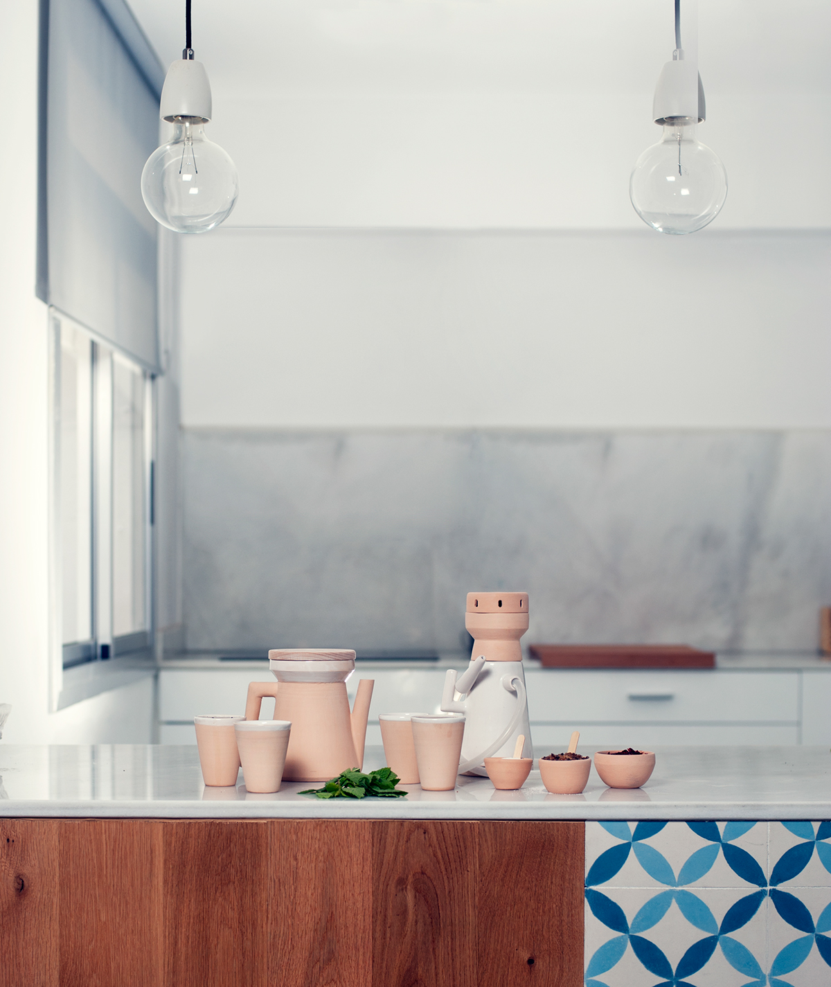 Reprint，kitchen，tea set，Design，