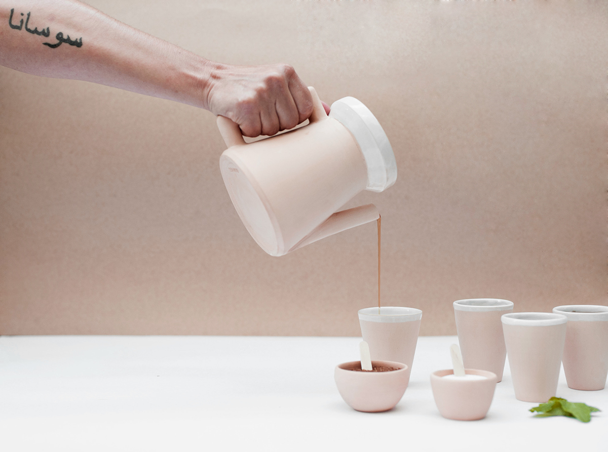 Reprint，kitchen，tea set，Design，