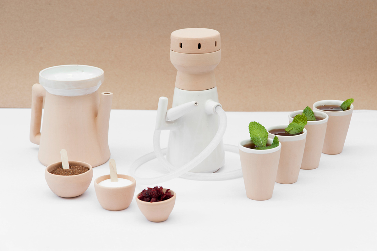 Reprint，kitchen，tea set，Design，