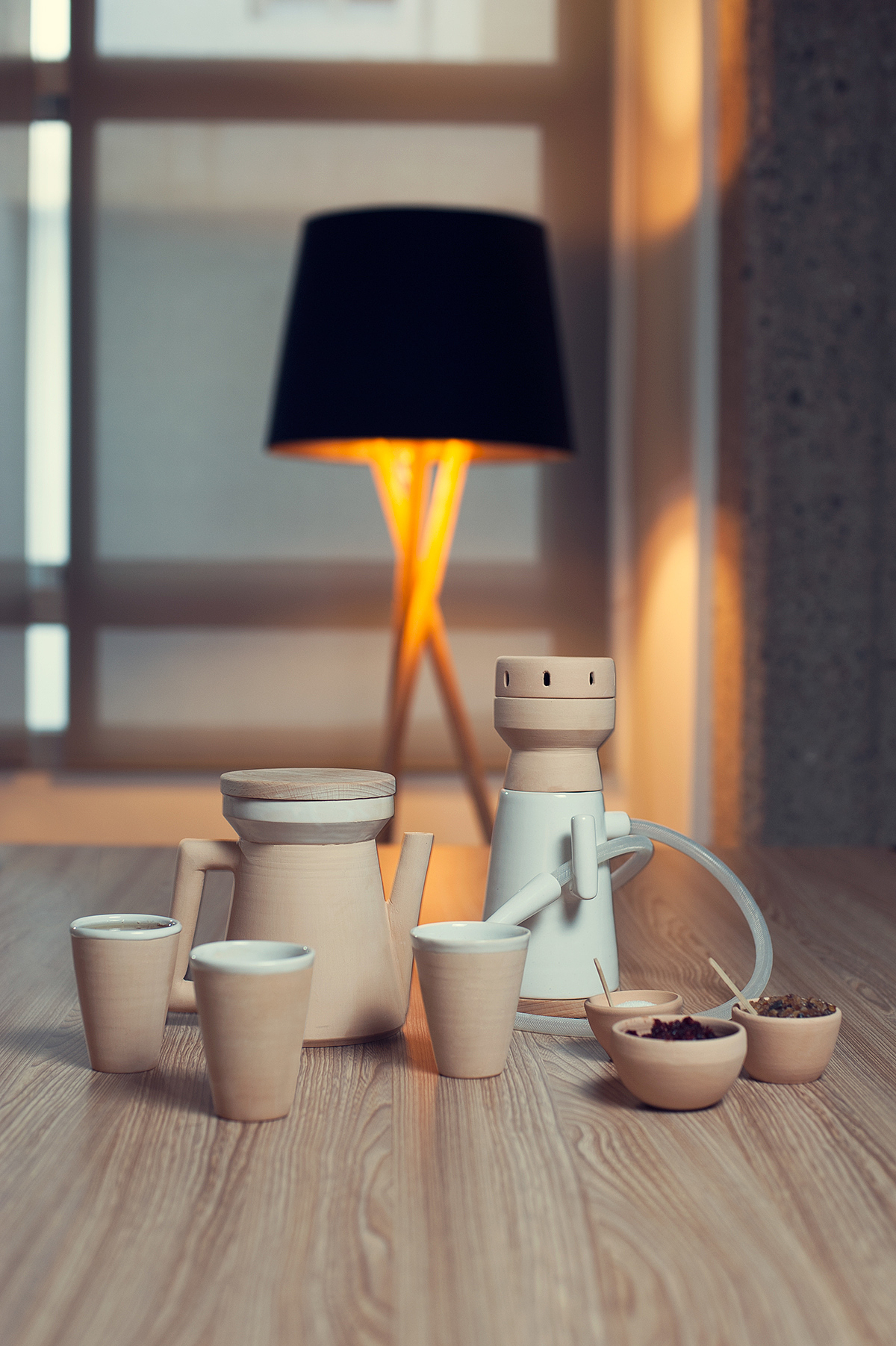 Reprint，kitchen，tea set，Design，