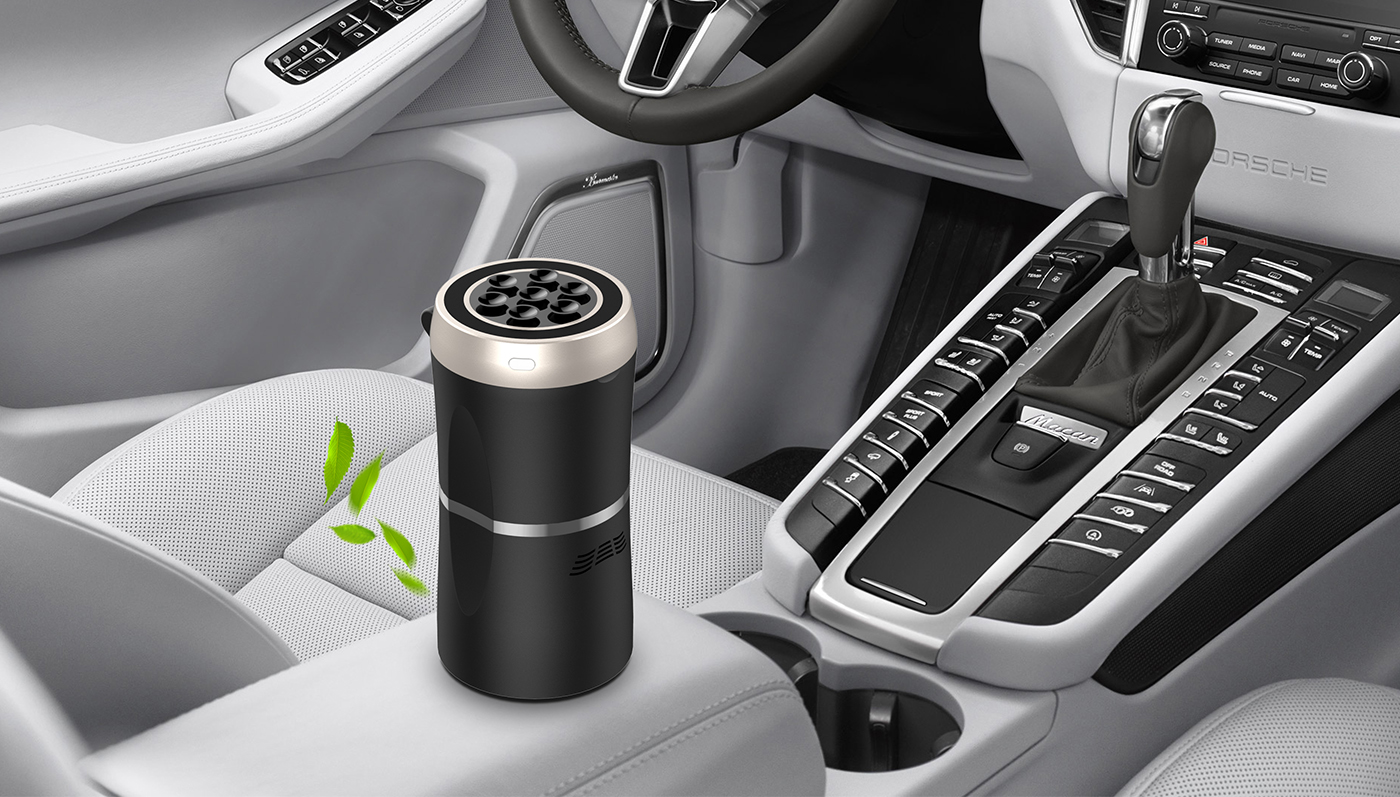 product design，vehicle，Air purification，