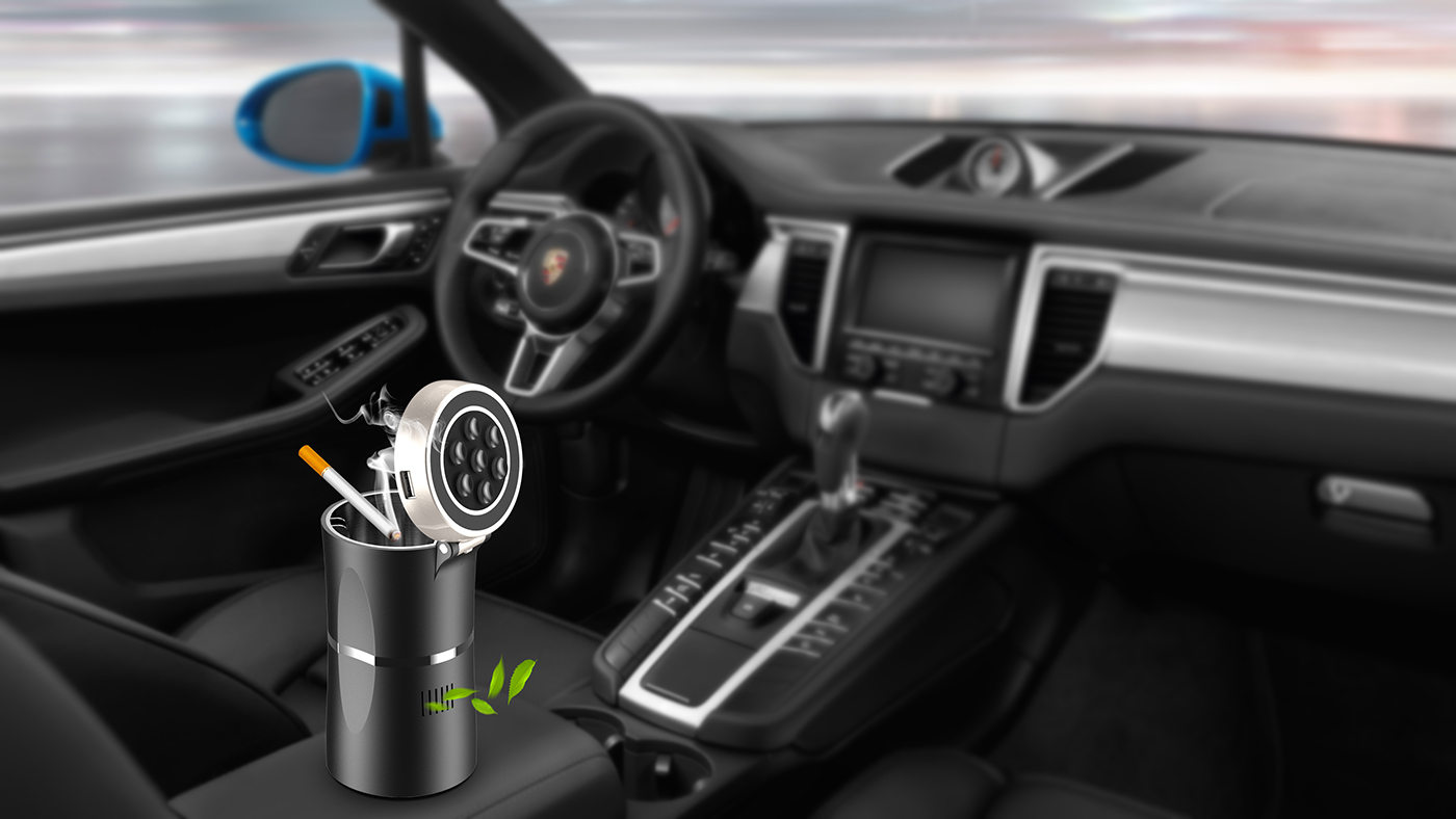 product design，vehicle，Air purification，