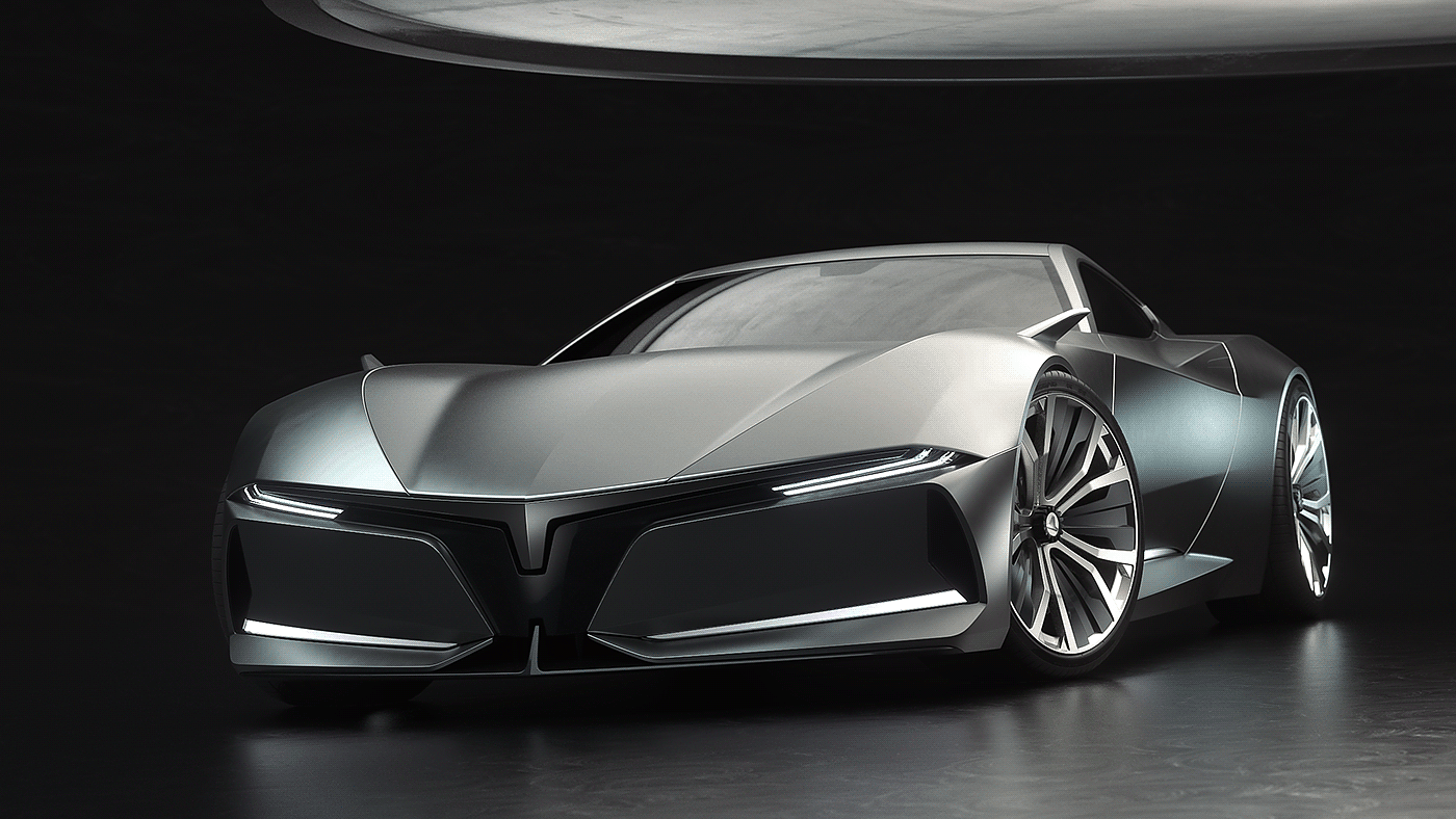 concept，Appearance design，product design，Sports car，future，