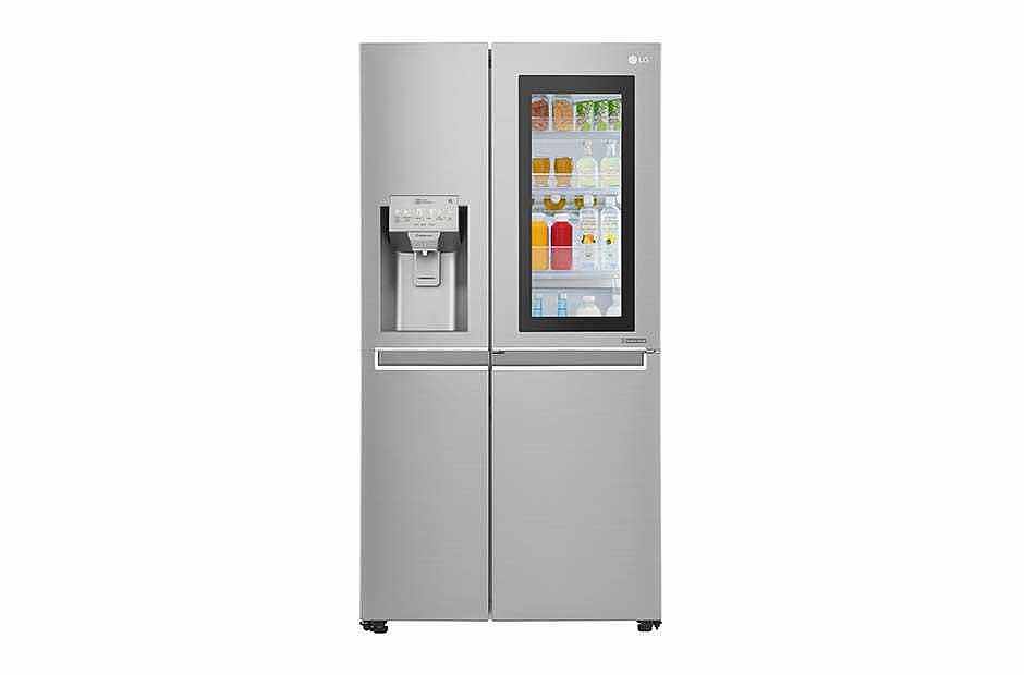 2017 red dot，LG smart，Instaview refrigerator，