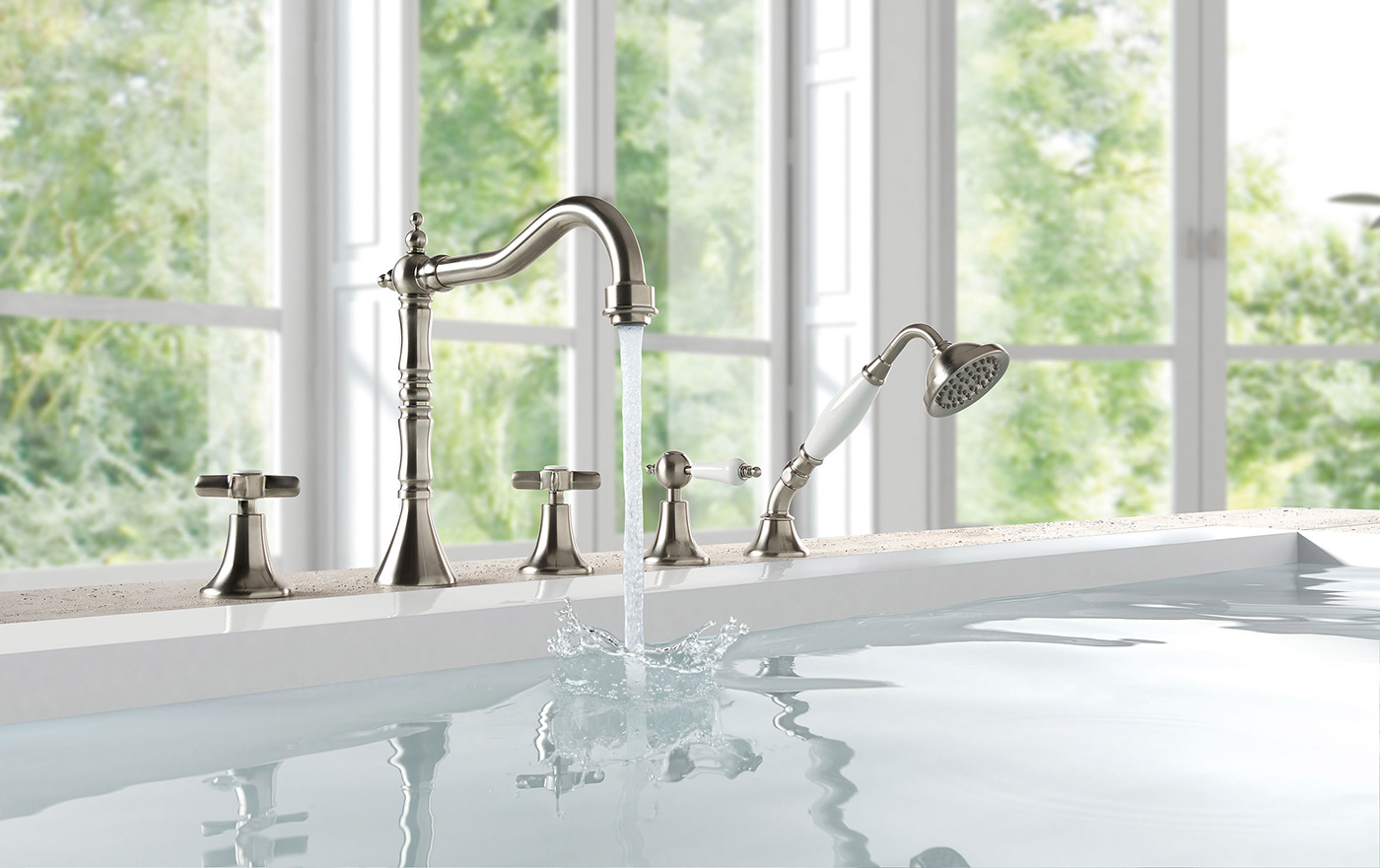 water tap，Appearance design，Metal，industrial design，