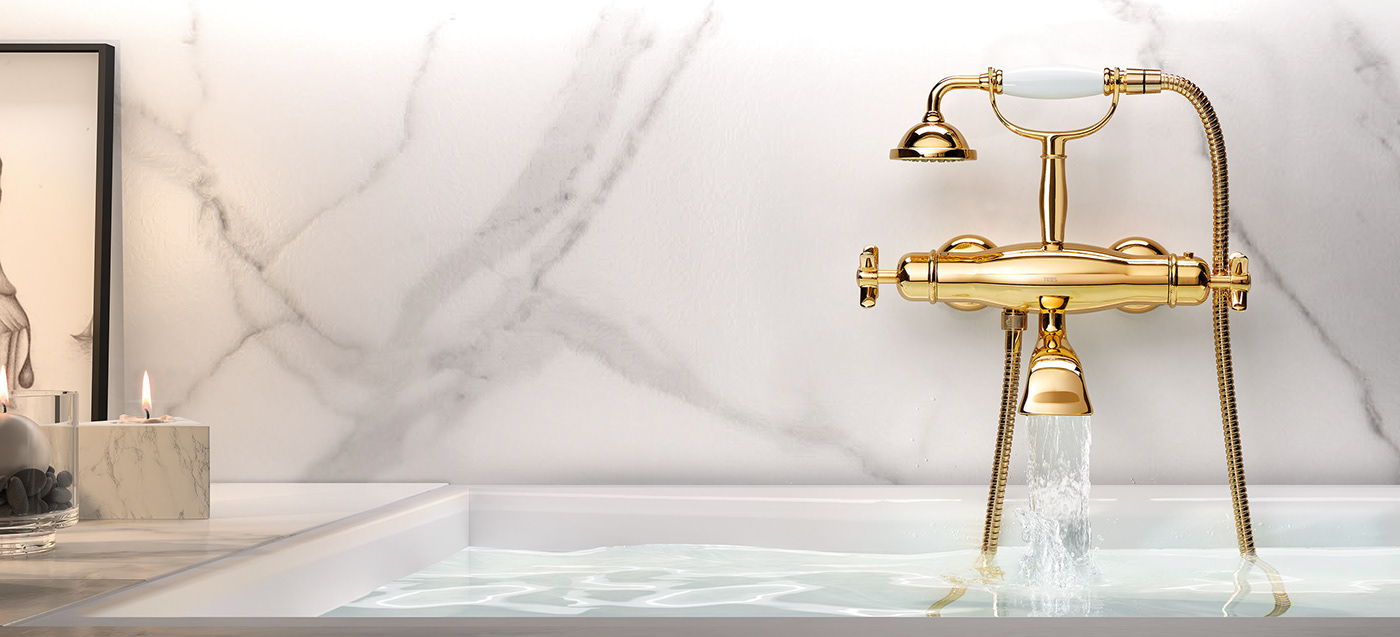 water tap，Appearance design，Metal，industrial design，