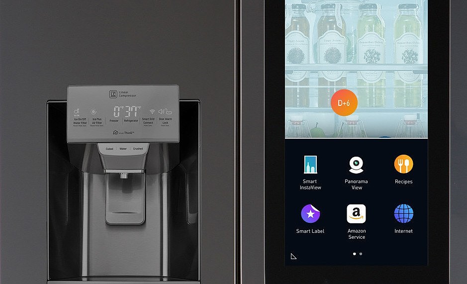 2017红点，LG 智能，InstaView冰箱，