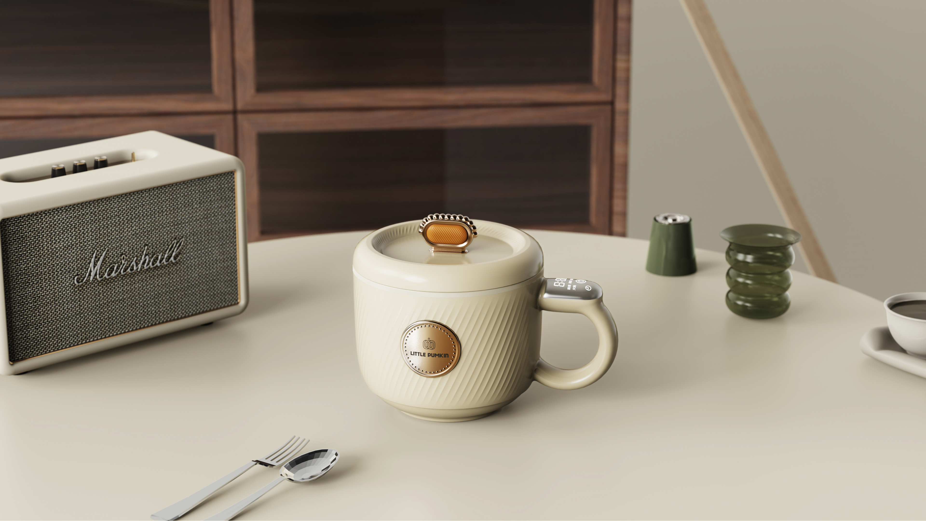 Laughing Design，Home appliance design，Net red design，Mini rice cooker，