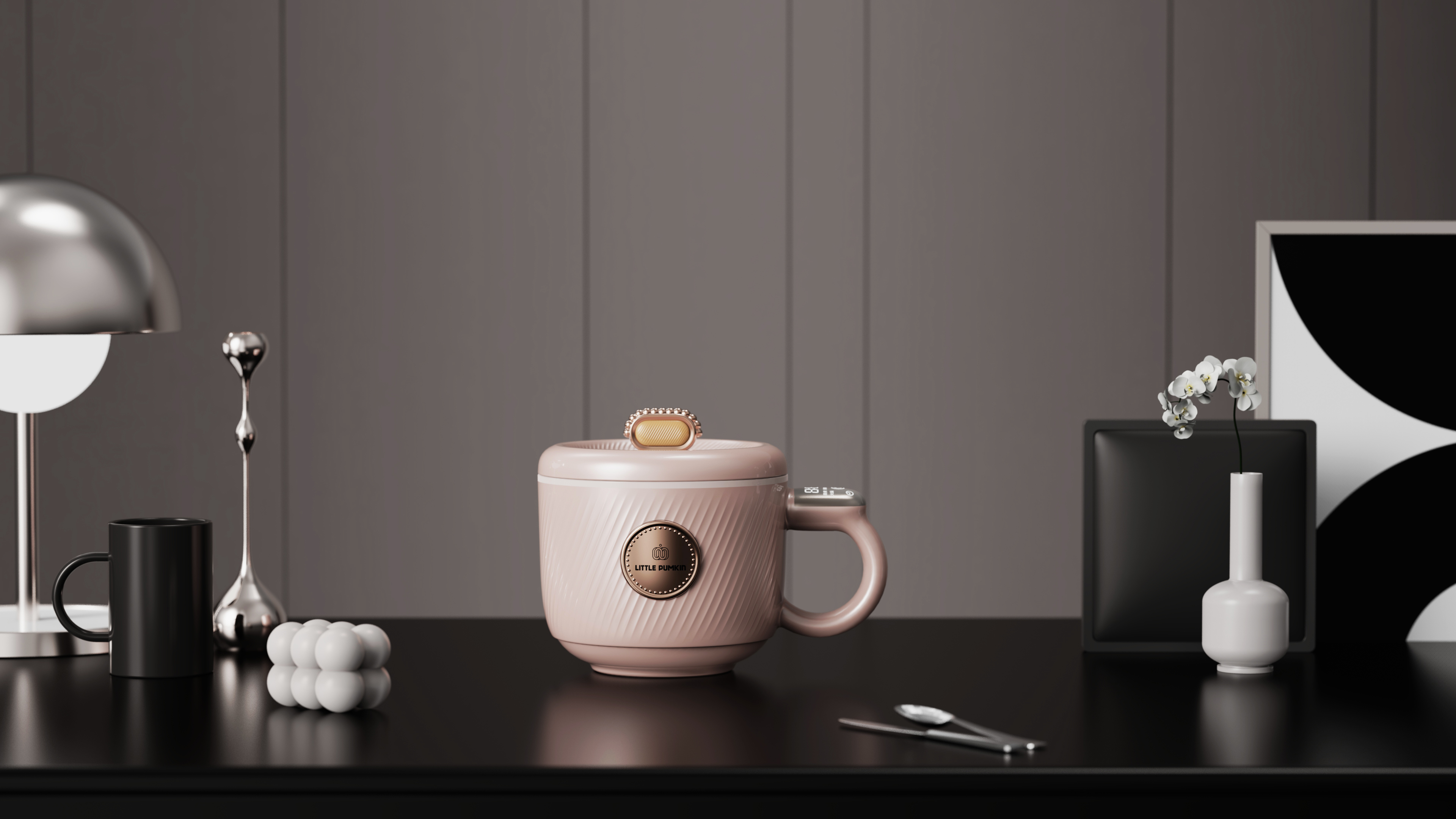 Laughing Design，Home appliance design，Net red design，Mini rice cooker，