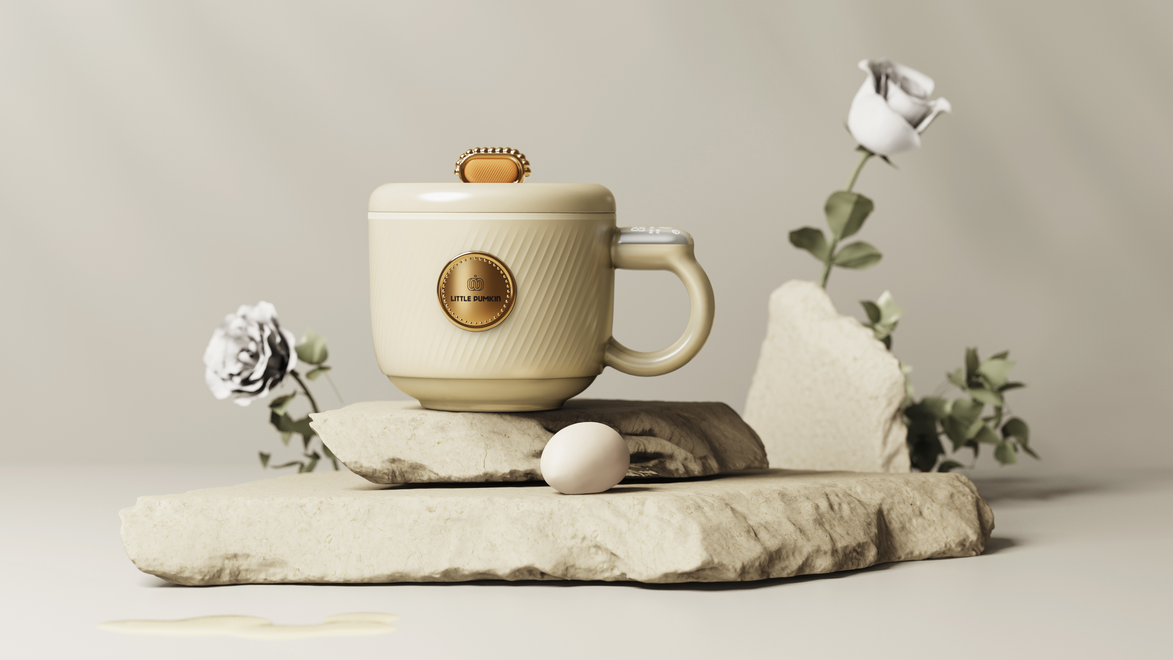 Laughing Design，Home appliance design，Net red design，Mini rice cooker，