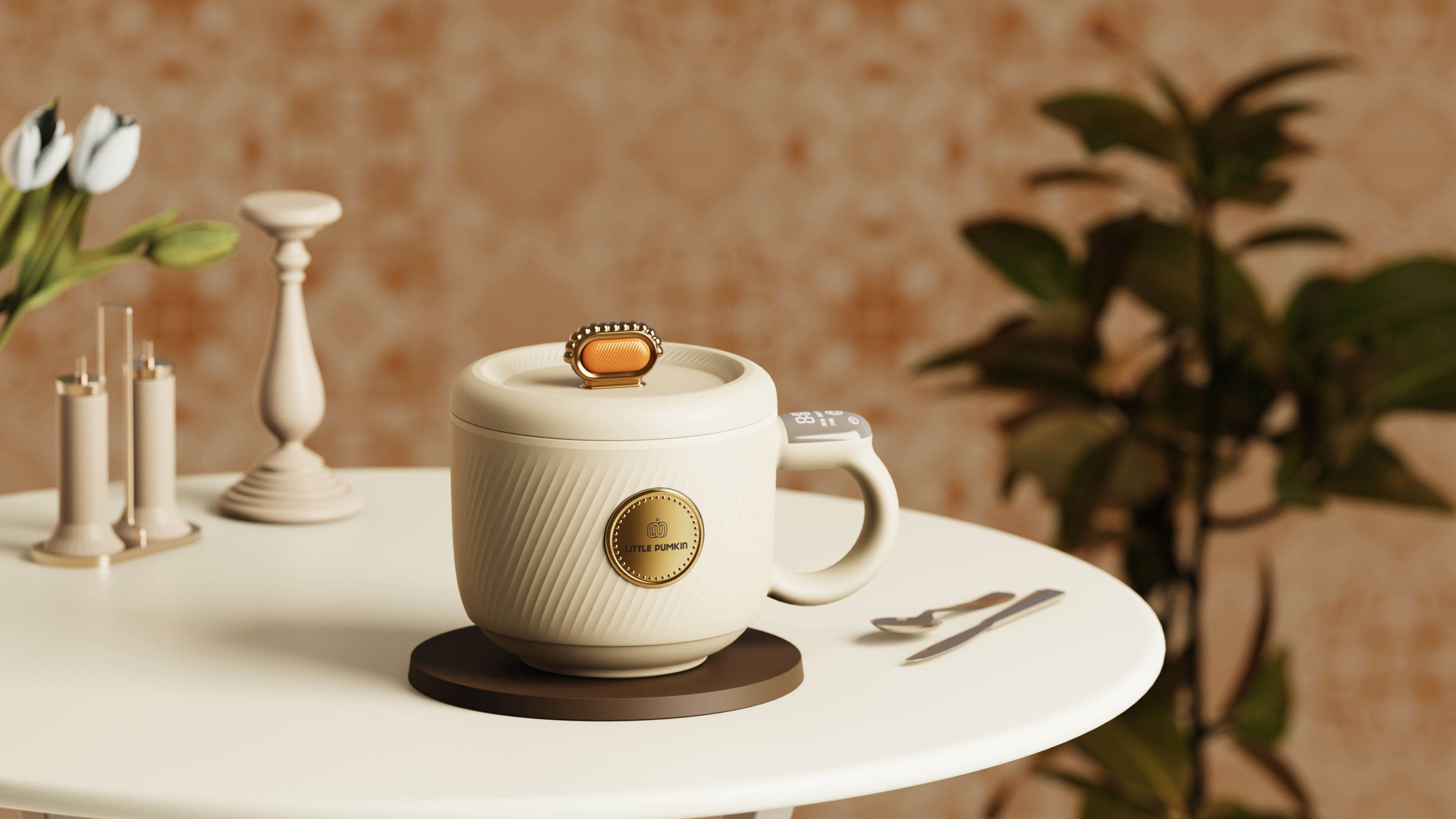 Laughing Design，Home appliance design，Net red design，Mini rice cooker，