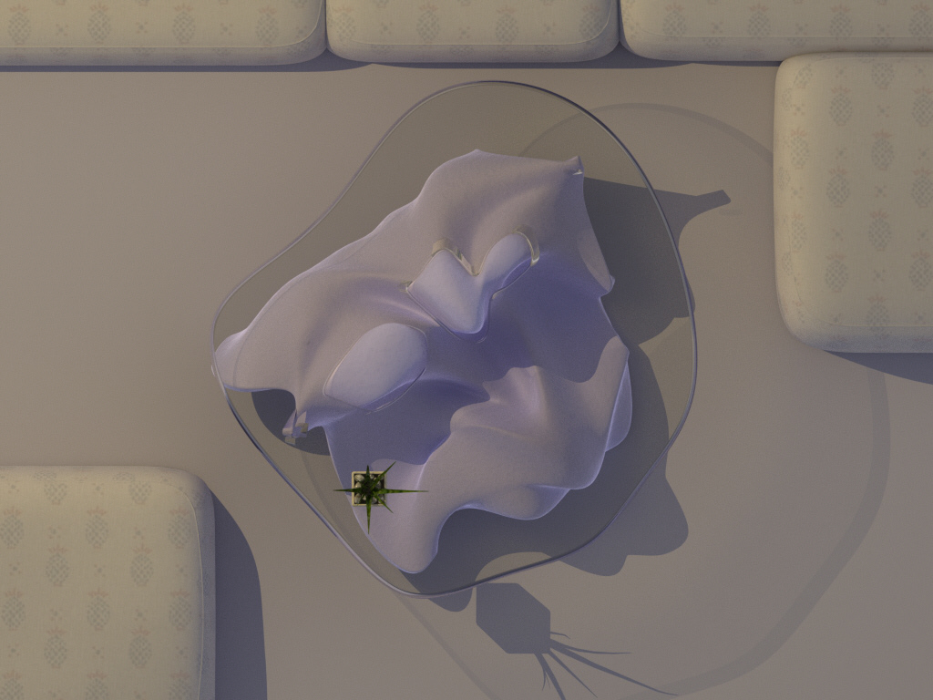 tea table，Dune，line，Glass，Table，