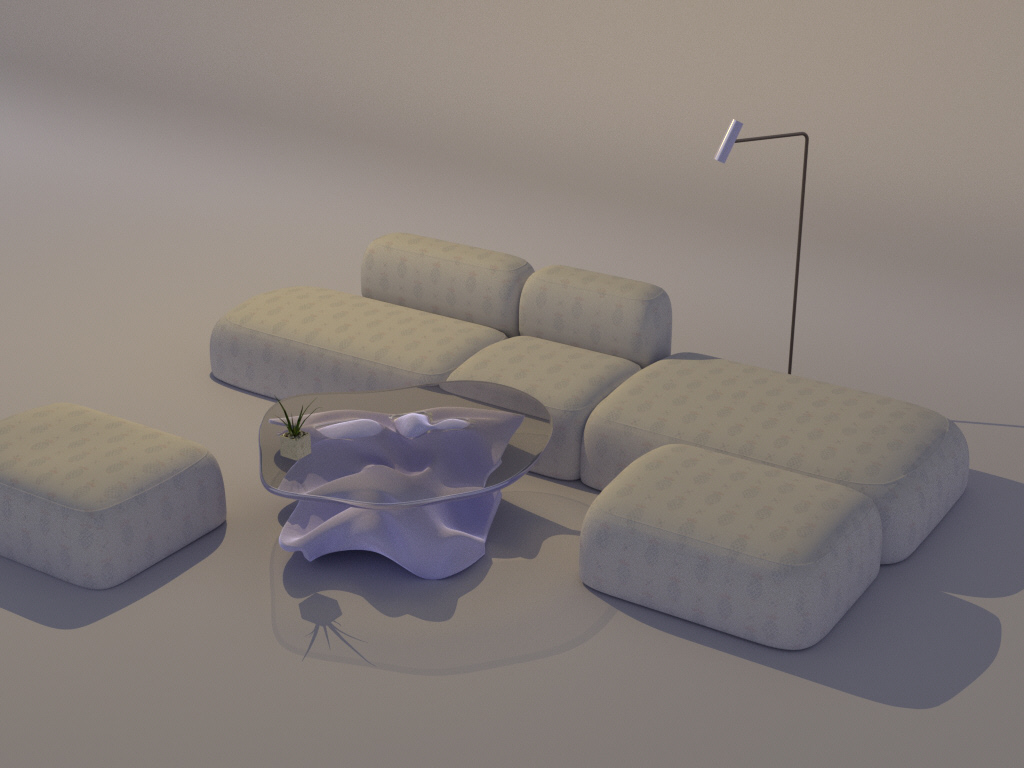 tea table，Dune，line，Glass，Table，