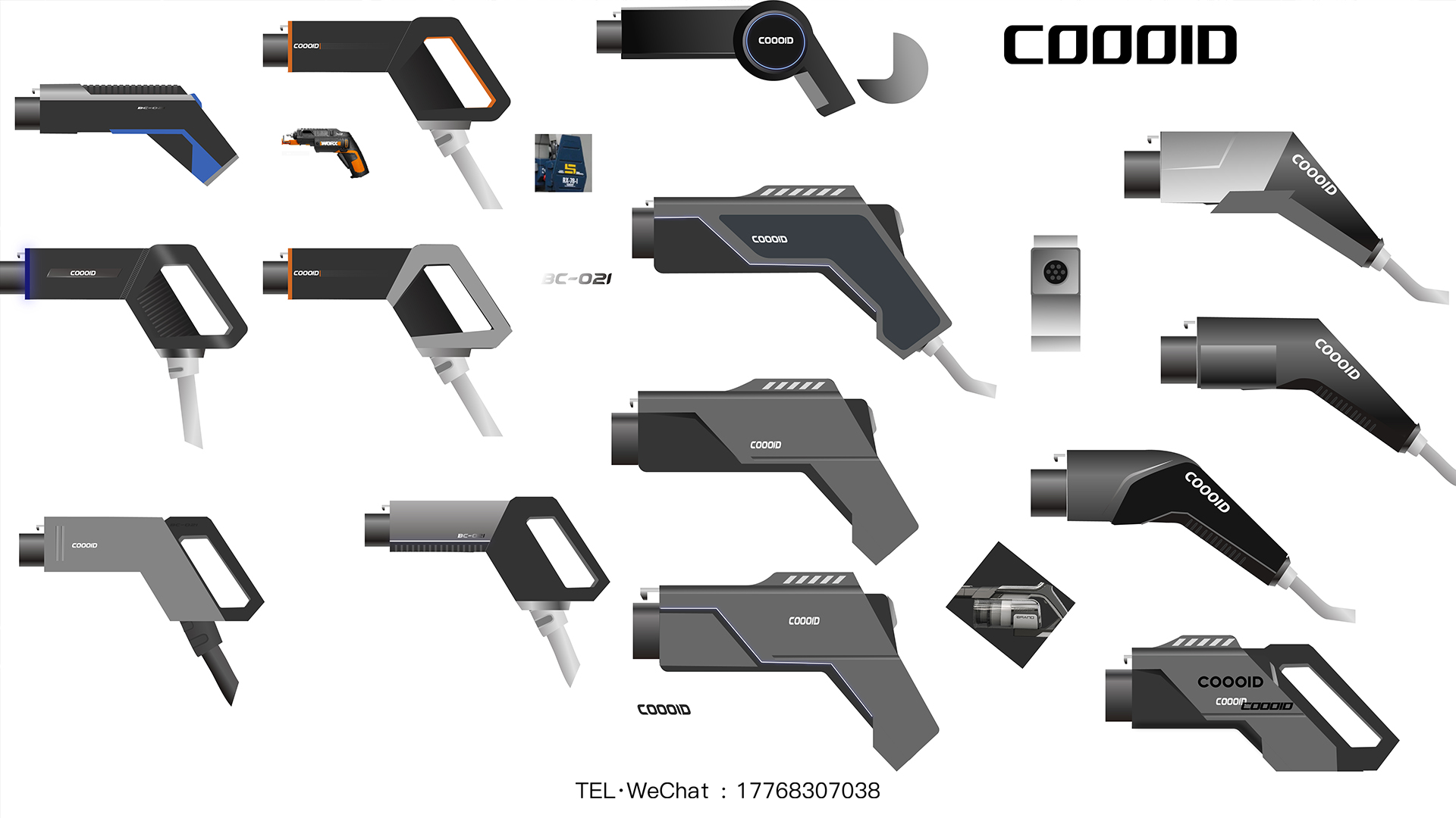 new energy，Charging gun，Charging pile，