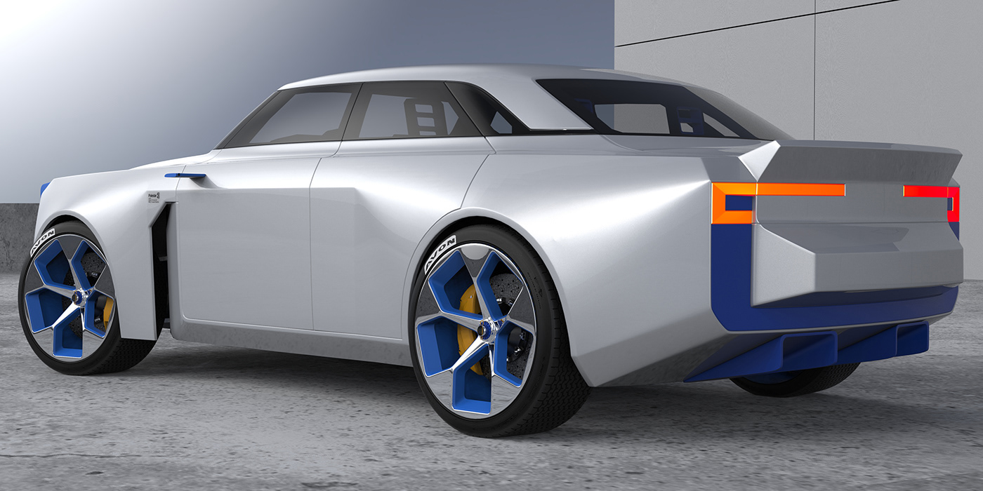 Polestar 4040，Car，Retro，automotive，Volvo 240，