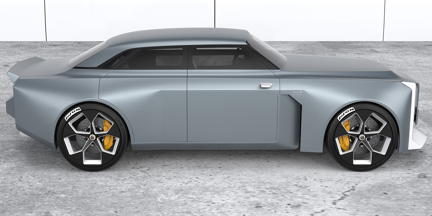 Polestar 4040，Car，Retro，automotive，Volvo 240，