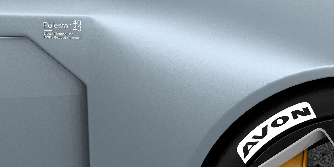 Polestar 4040，Car，Retro，automotive，Volvo 240，