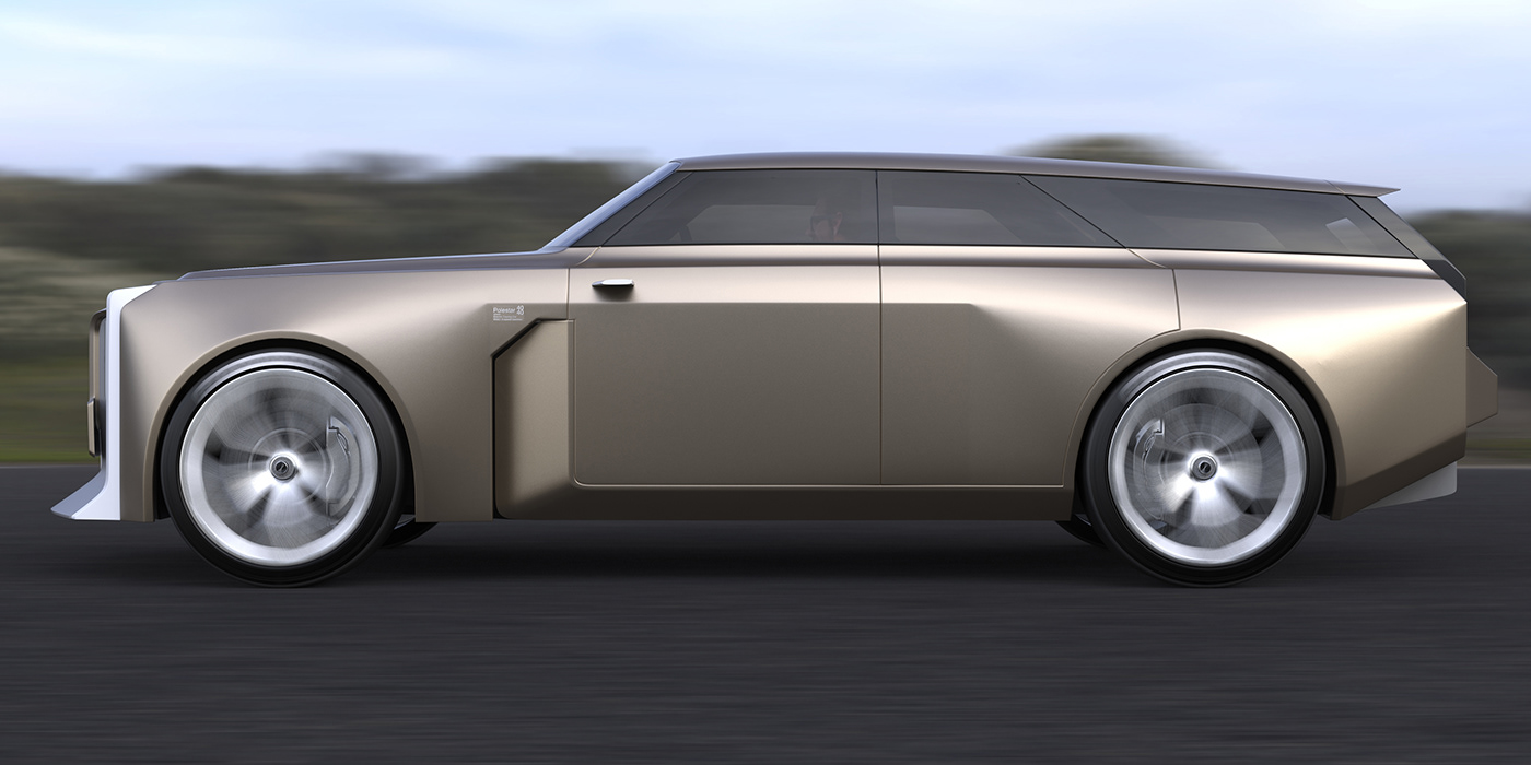 Polestar 4040，Car，Retro，automotive，Volvo 240，