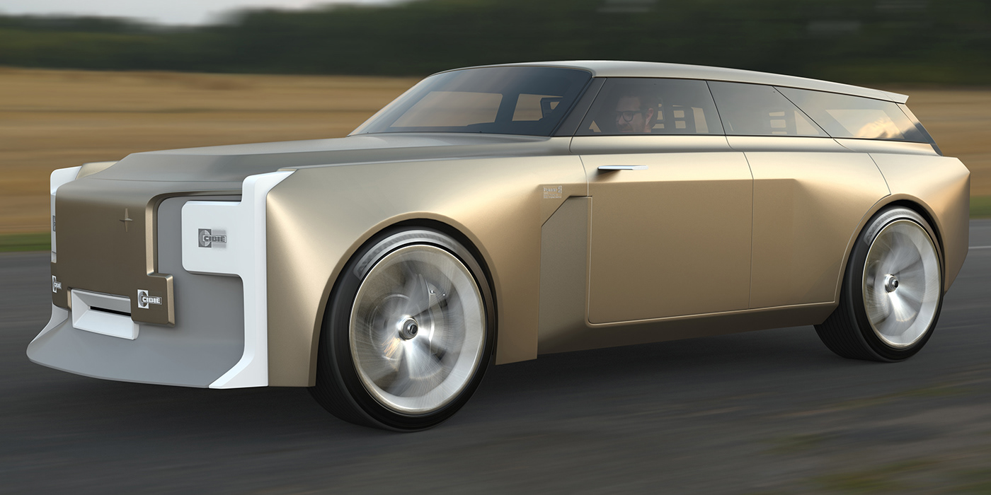 Polestar 4040，Car，Retro，automotive，Volvo 240，