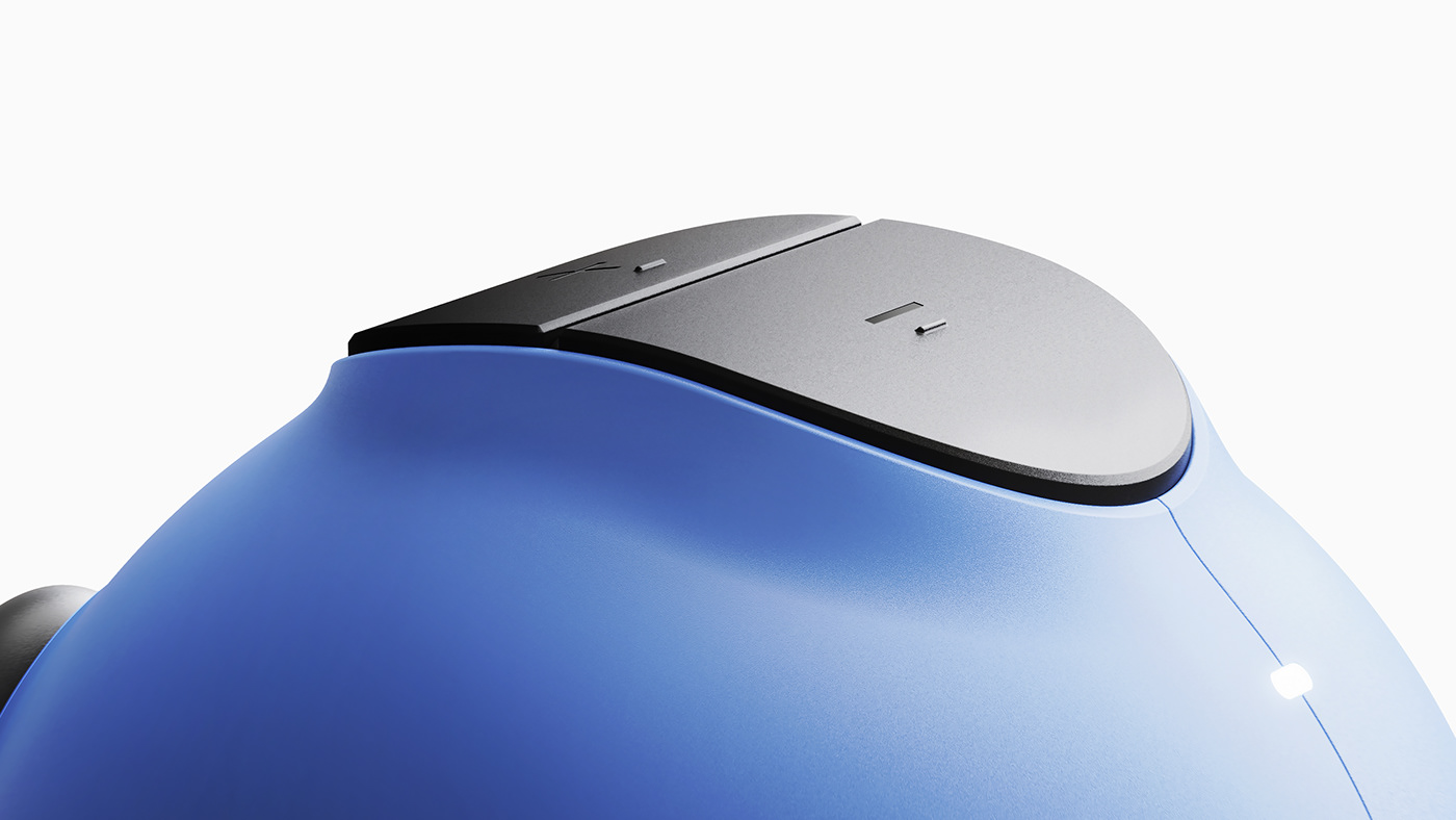 Egg shape，Game handle，indicator light，