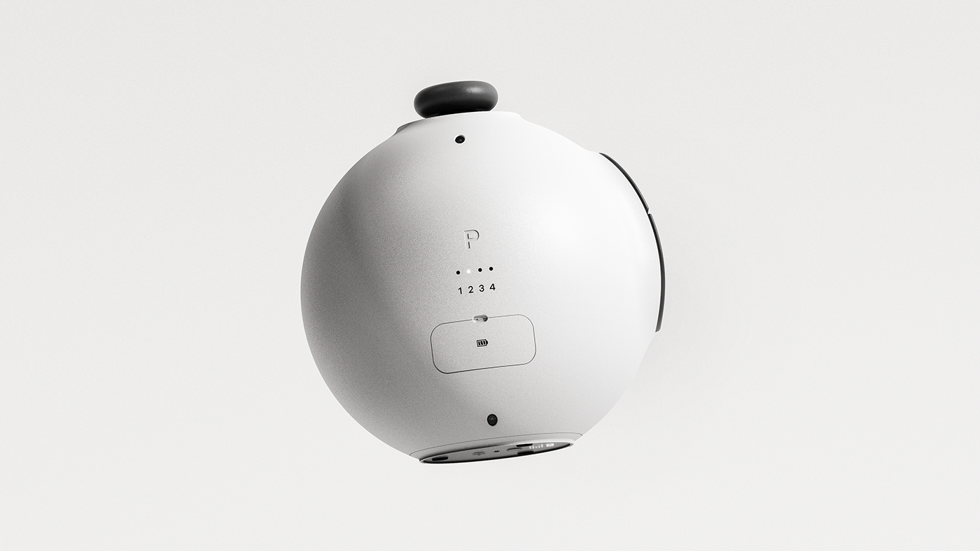 Egg shape，Game handle，indicator light，