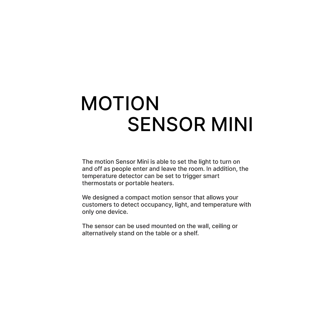 Wehaus，mini，sensor，Compact，