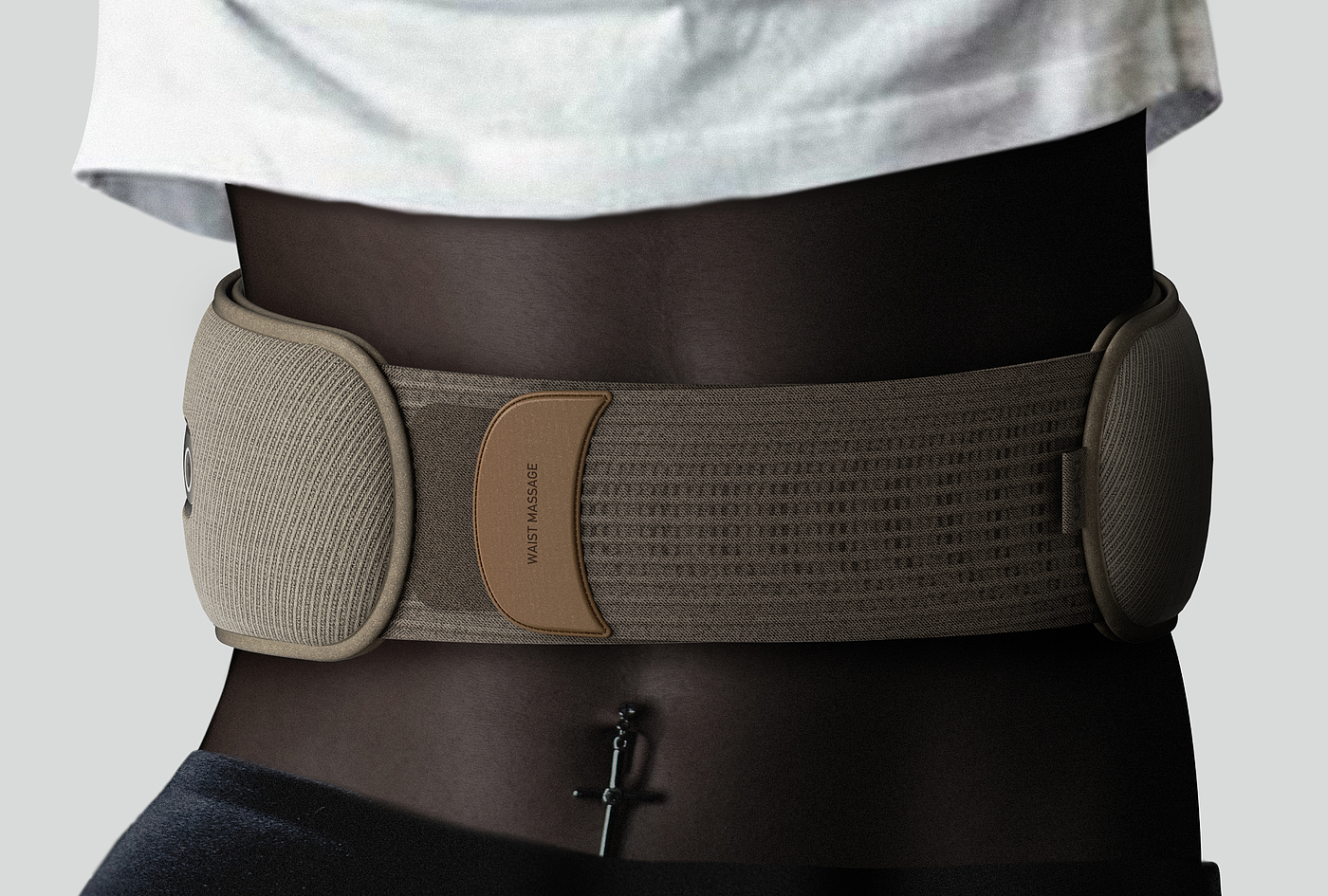 Waist massage，Warm palace treasure，