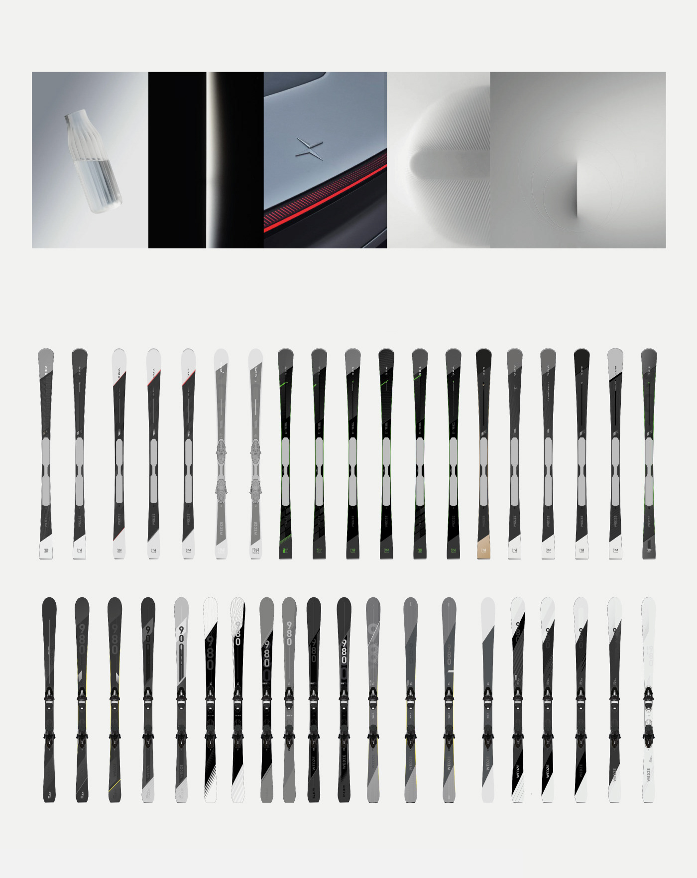 ski，Design，ski，motion，Sports design，artwork，