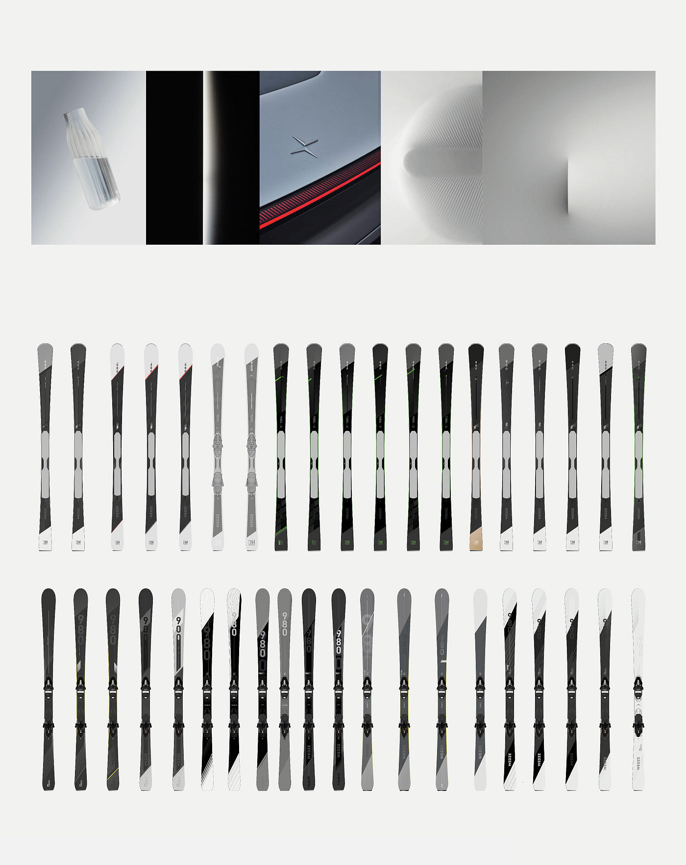 ski，Design，ski，motion，Sports design，artwork，