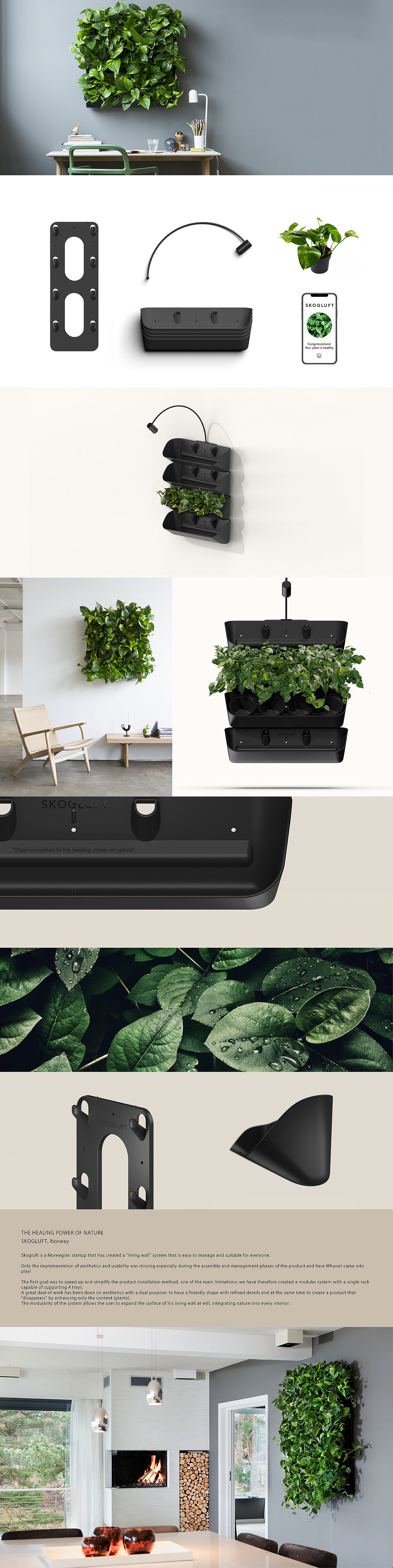 LIVING WALL SYSTEM，Flower pot wall，Sustainability，