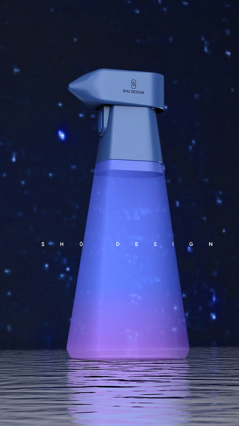 Watering can design，Modeling foundation，industrial design，Geometric modeling，Chamfer products，Office products，Modeling design，Design tutorial，