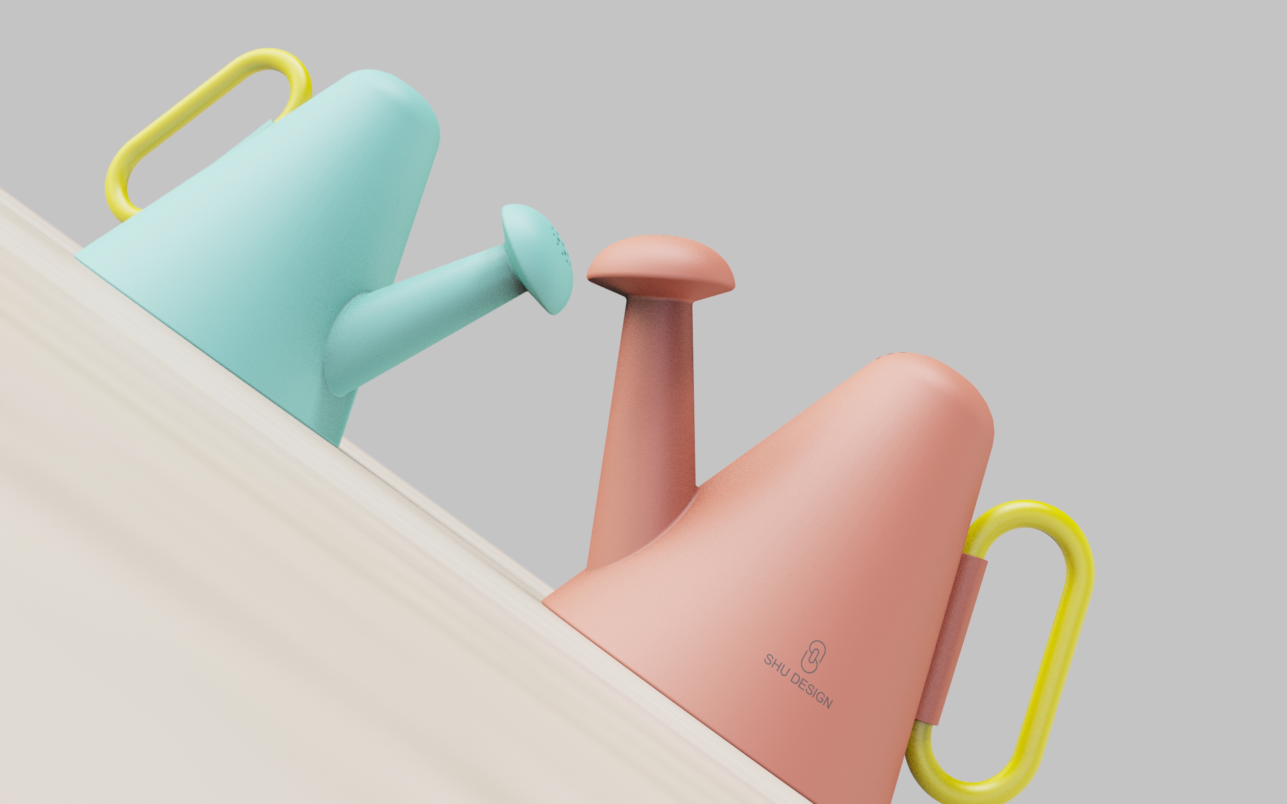 Watering can design，Modeling foundation，industrial design，Geometric modeling，Chamfer products，Office products，Modeling design，Design tutorial，