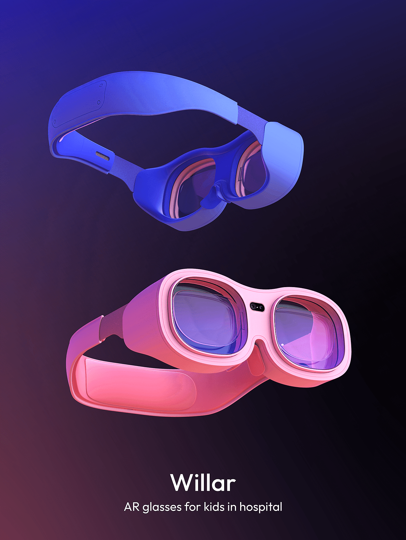 children，Ar glasses，Modeling and rendering，