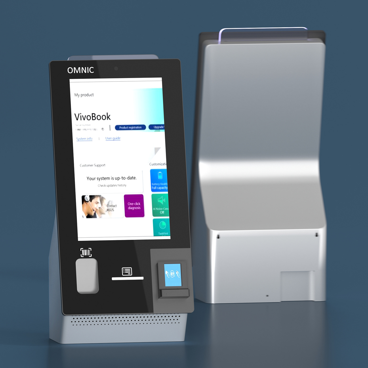 Plastic，aluminium，Glass，checkout，Self service，Self-service counter machine，