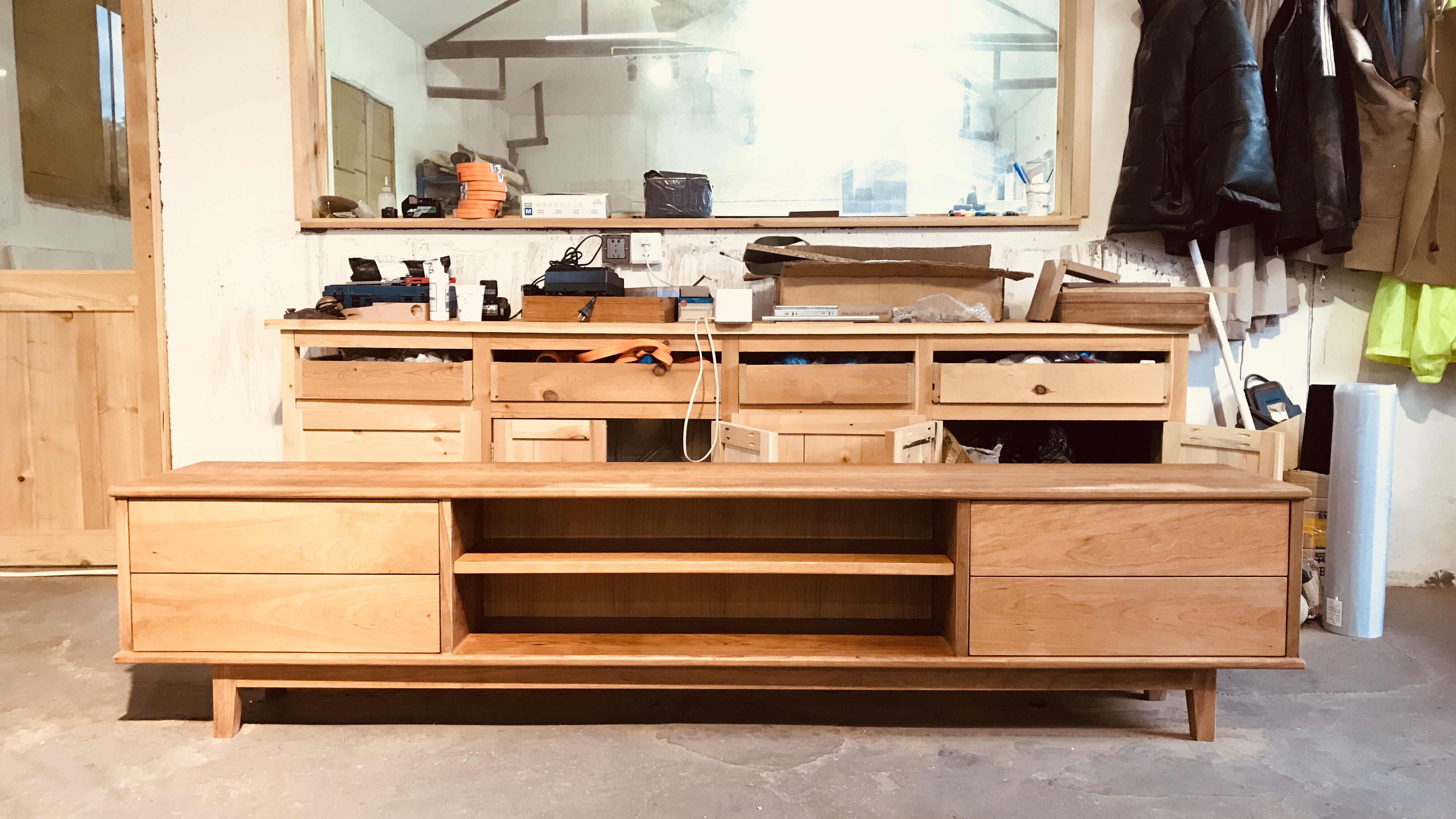 furniture，renovation，TV cabinet，Solid wood furniture，