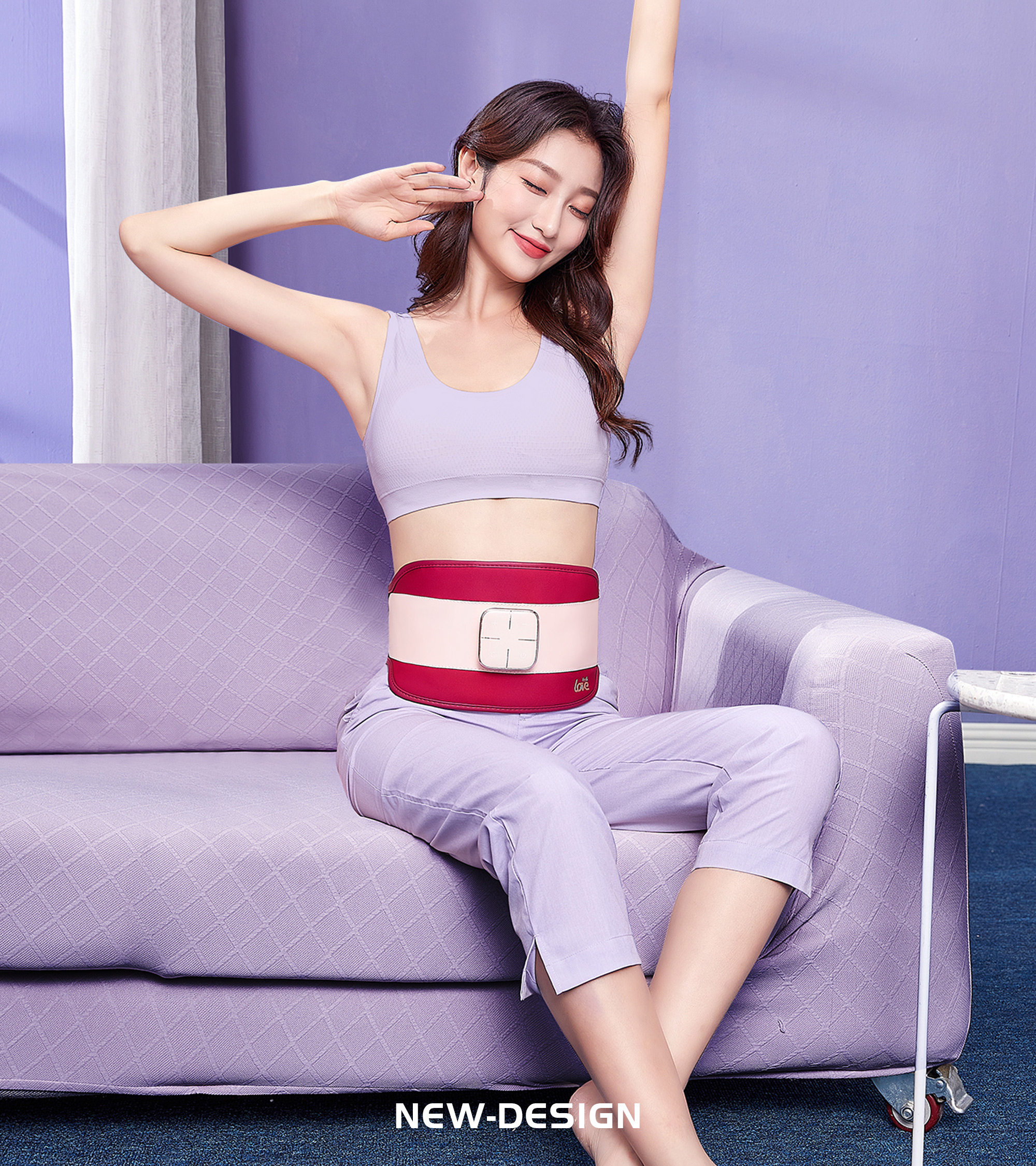 Female design，EMS，human-computer interaction，Soft feeling，