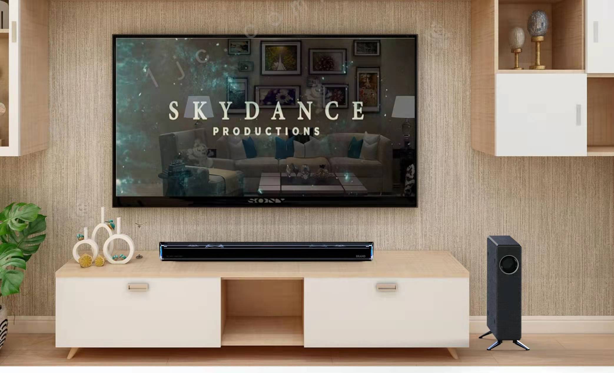 soundbar，2.1，two，HDMI，