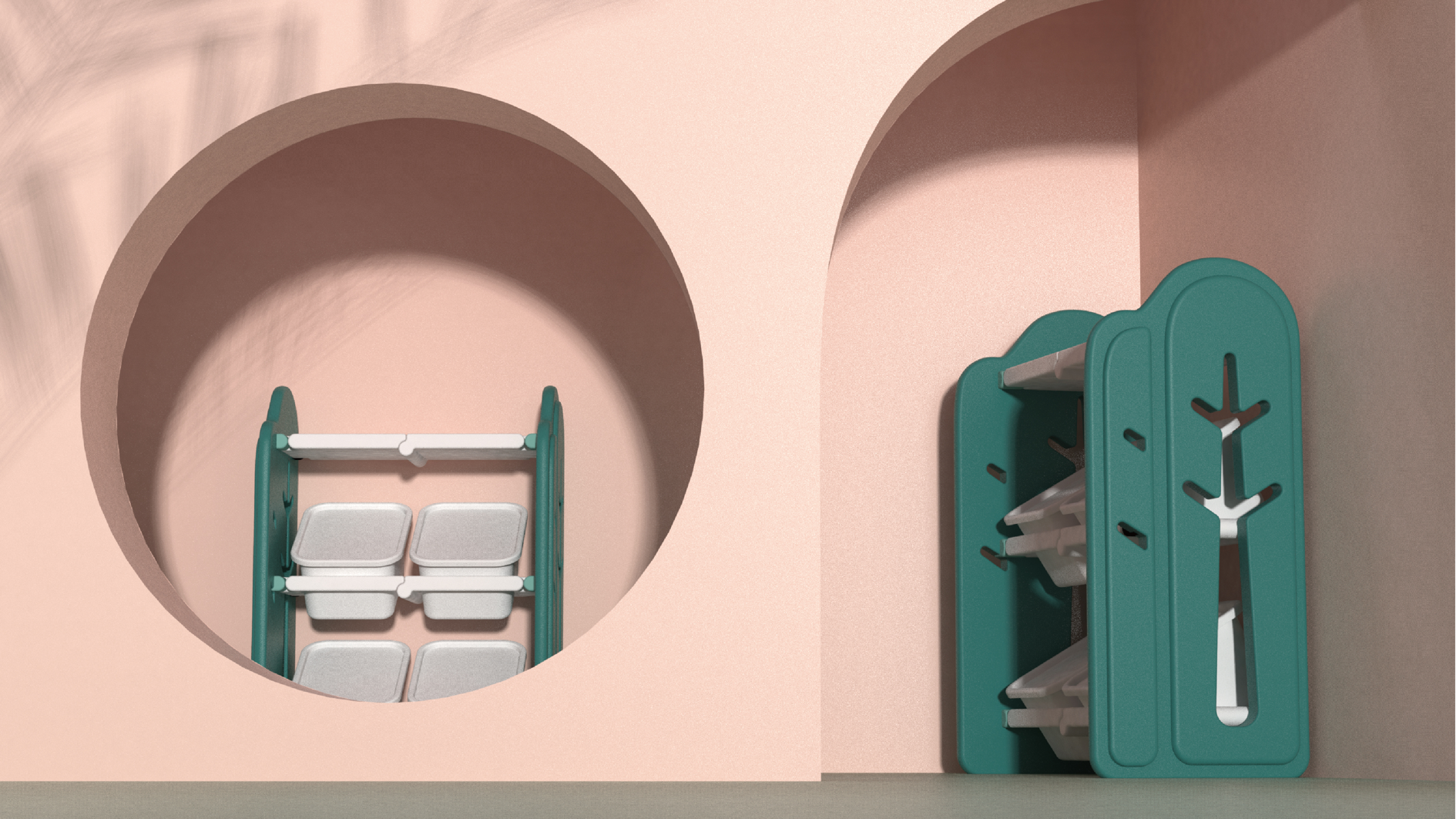 Storage rack，Children's Toy Rack，lovely，Simplicity，Toy rack，Children bookshelf，