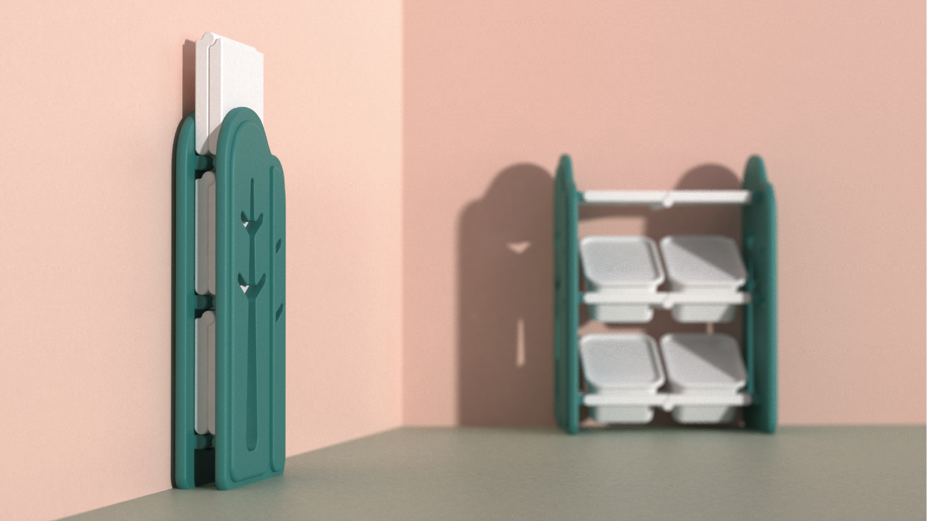 Storage rack，Children's Toy Rack，lovely，Simplicity，Toy rack，Children bookshelf，