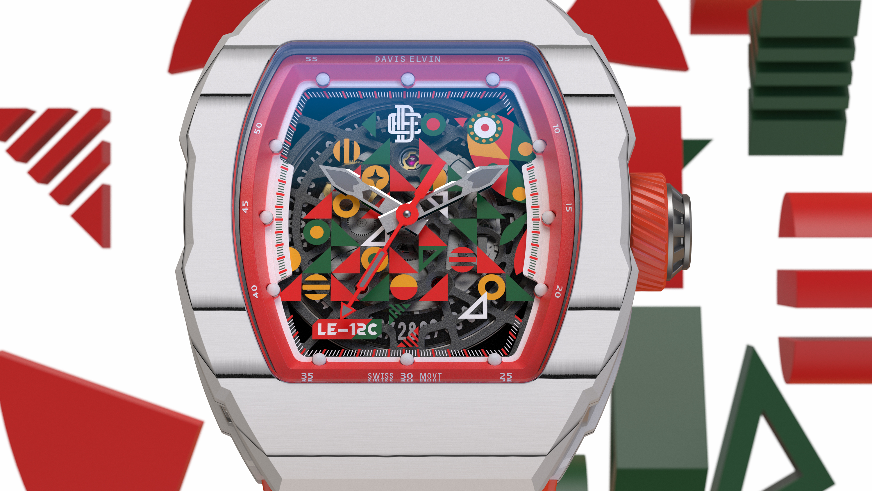 christmas，surface，keyshot，gules，snow，indoor，Realistic，