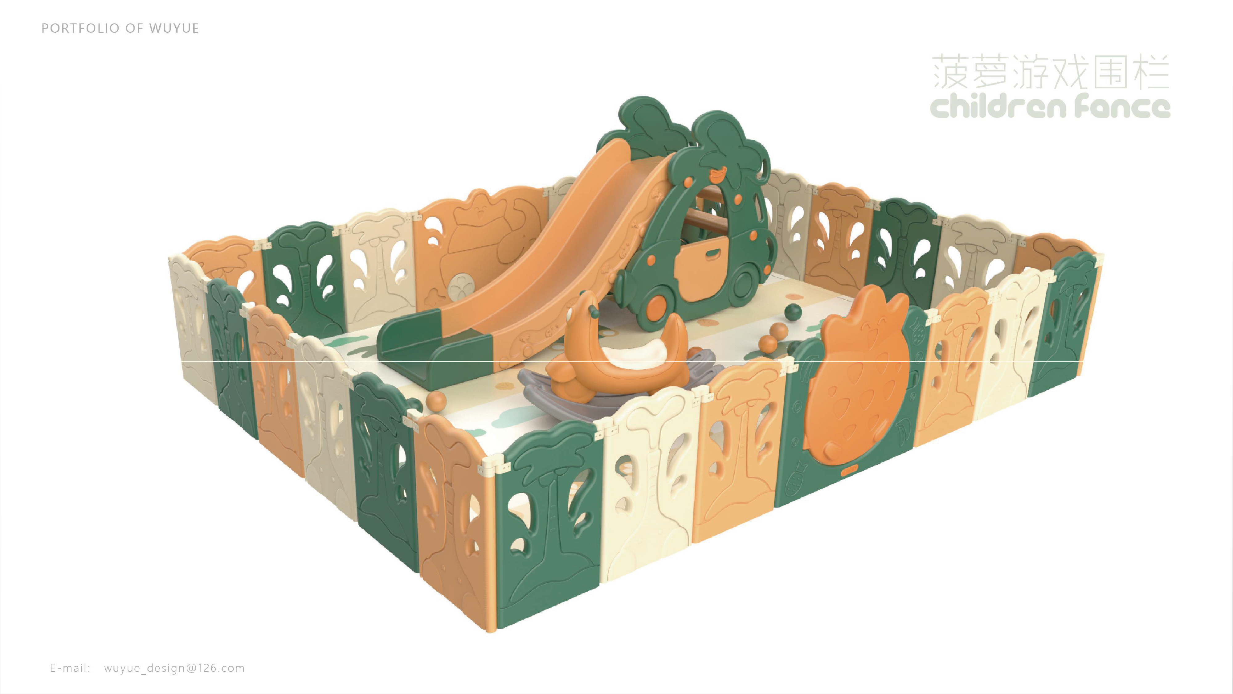 play pen，Game guardrail，lovely，Children's Game Guardrail，Cartoon，