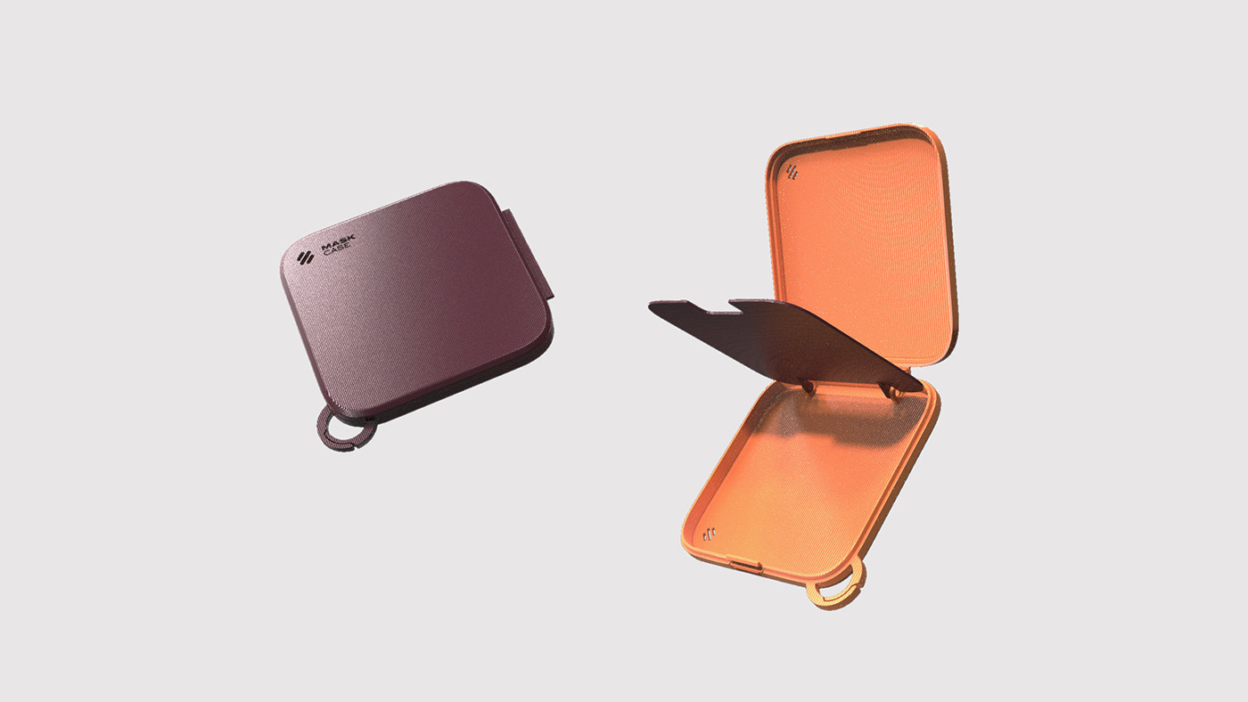 Mask，deposit，portable，container，