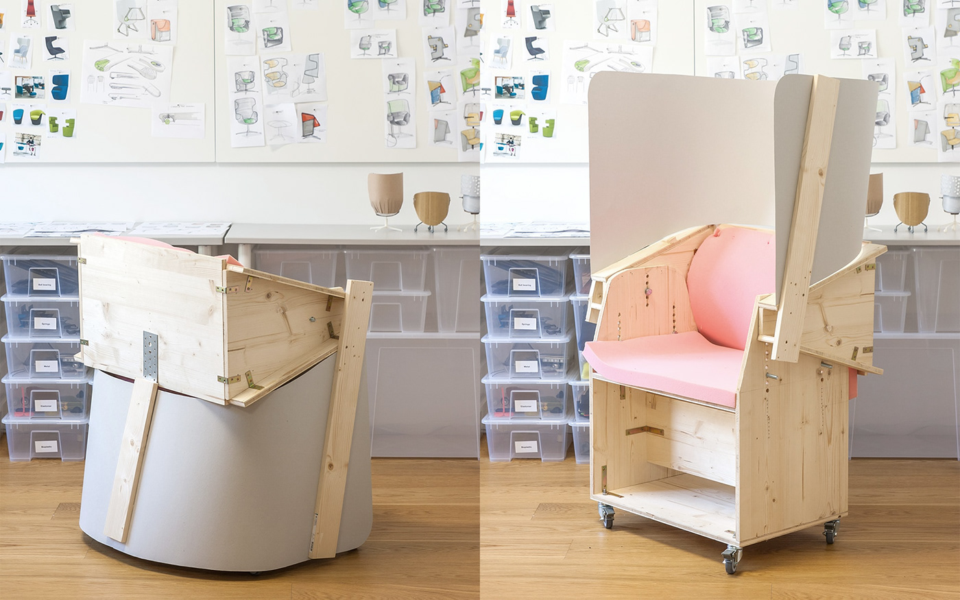 chair，product design，to work in an office，Appearance design，originality，