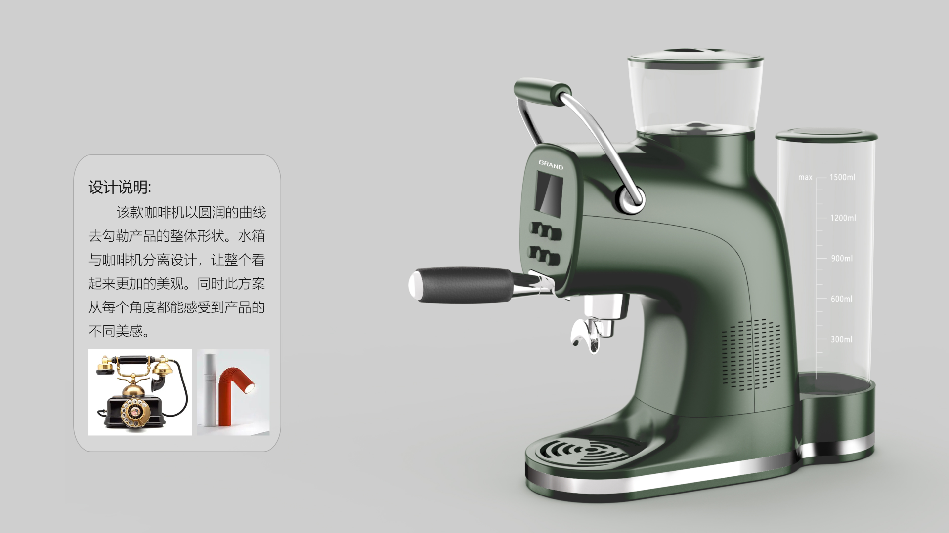 Coffee machine，Manual，Press，semi-automatic，