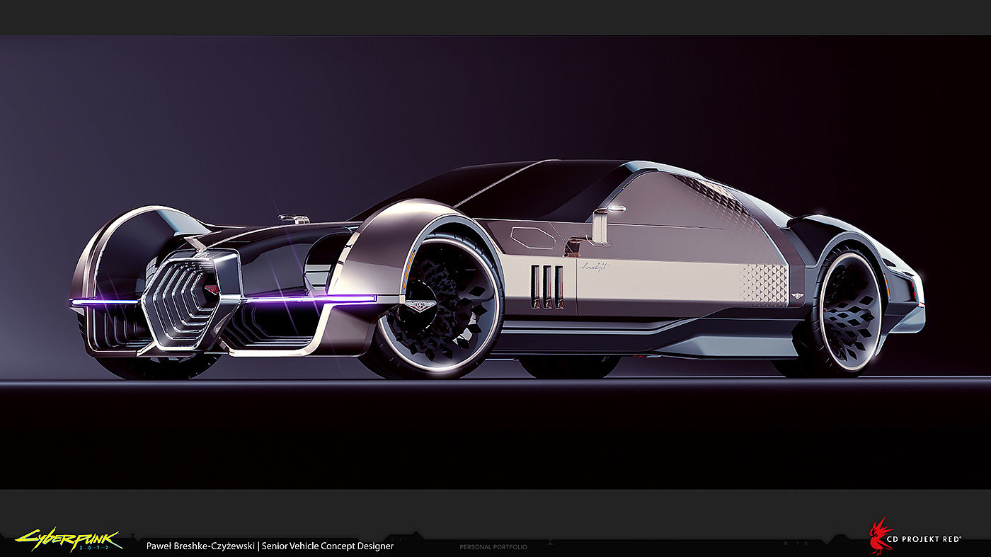 CYBERPUNK，2077，Rayfield，AERONDNIGHT，Automobile design，conceptual design，